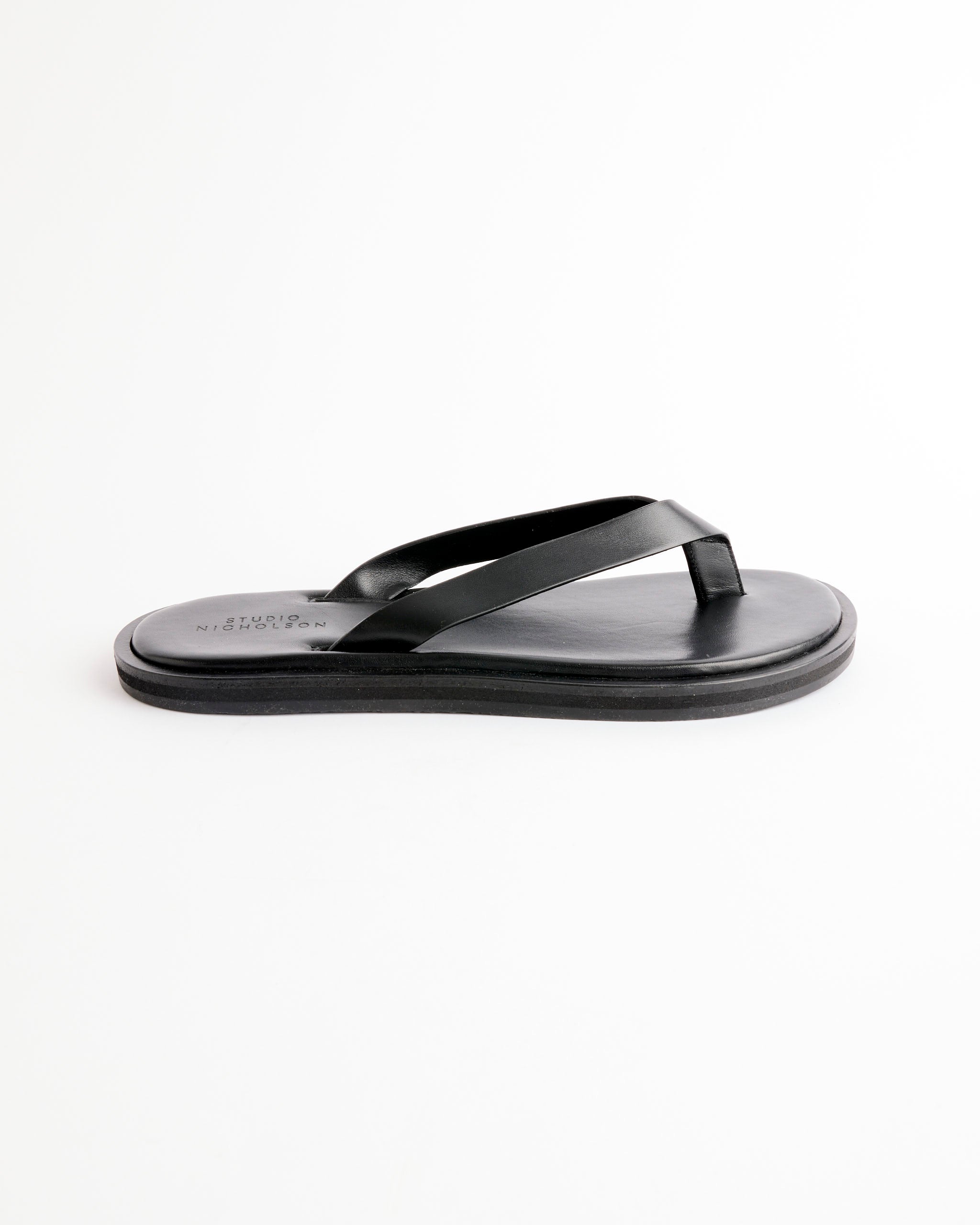 Curren Thong Sandal in Black