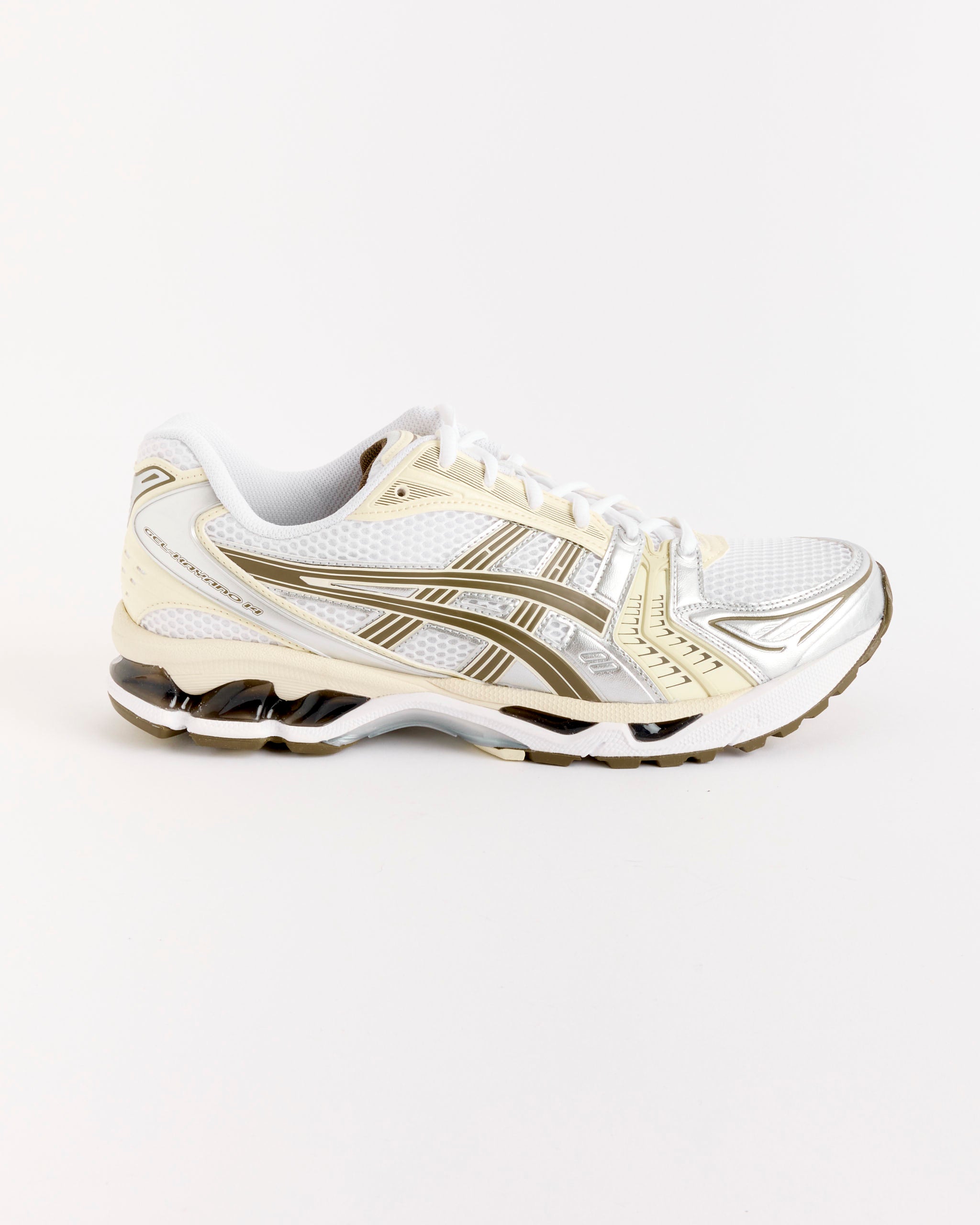 Gel Kayano 14 in White/Ivory