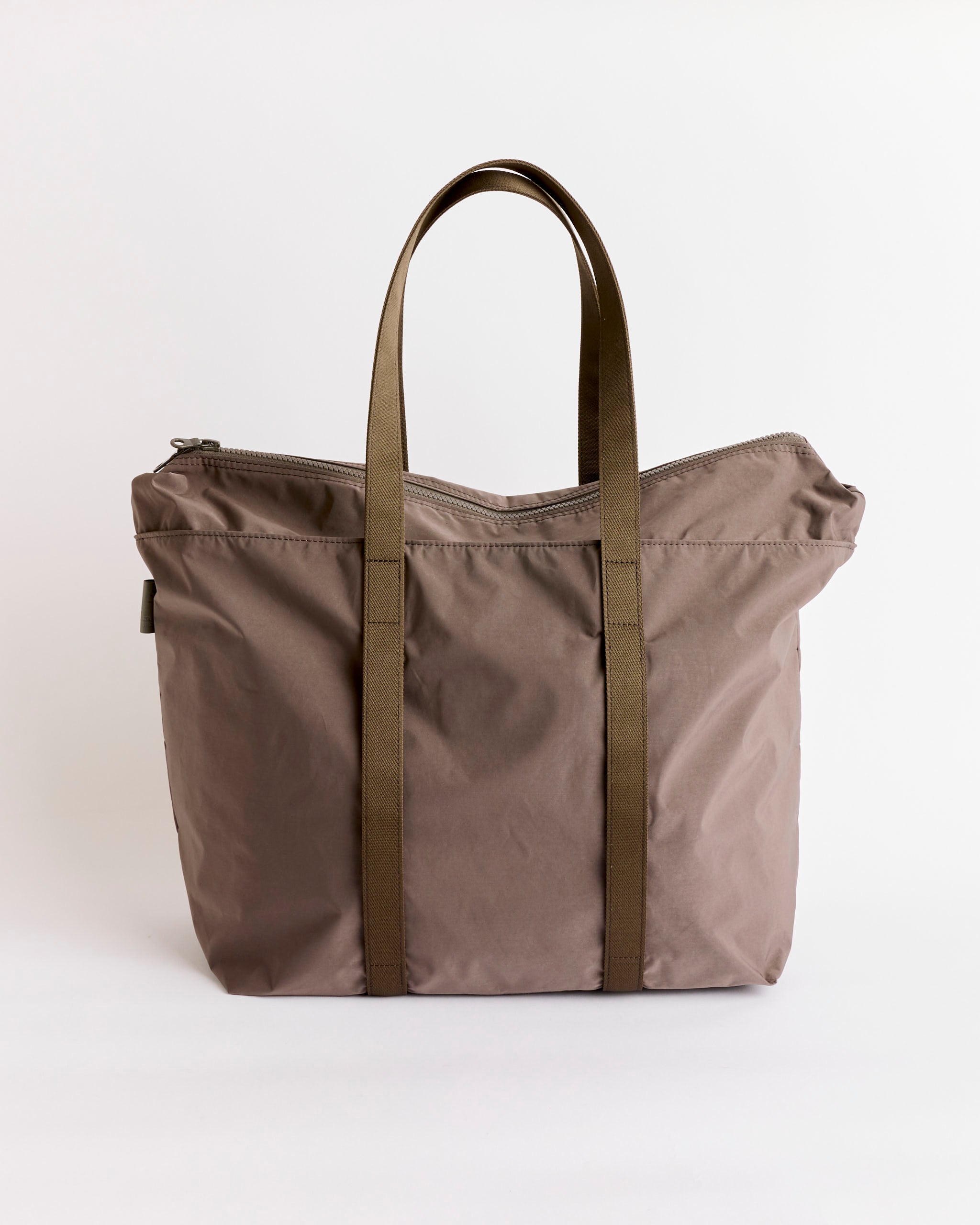 Gabardine Tote in Grey