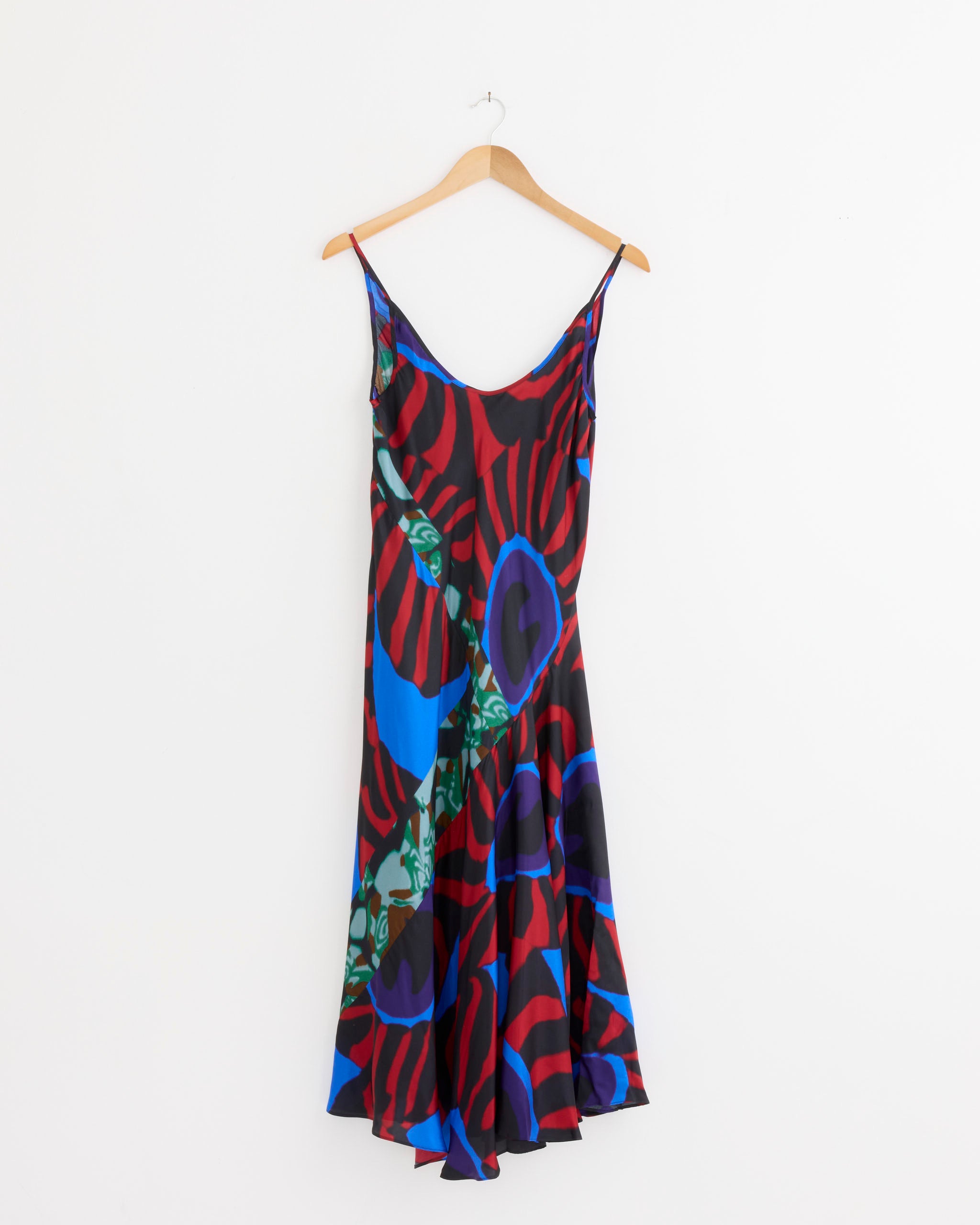 dries van noten dress Printed in Red Size:18½   36/37 Maxi Dress | Boho patchwork Dress Crystal Team yours with the