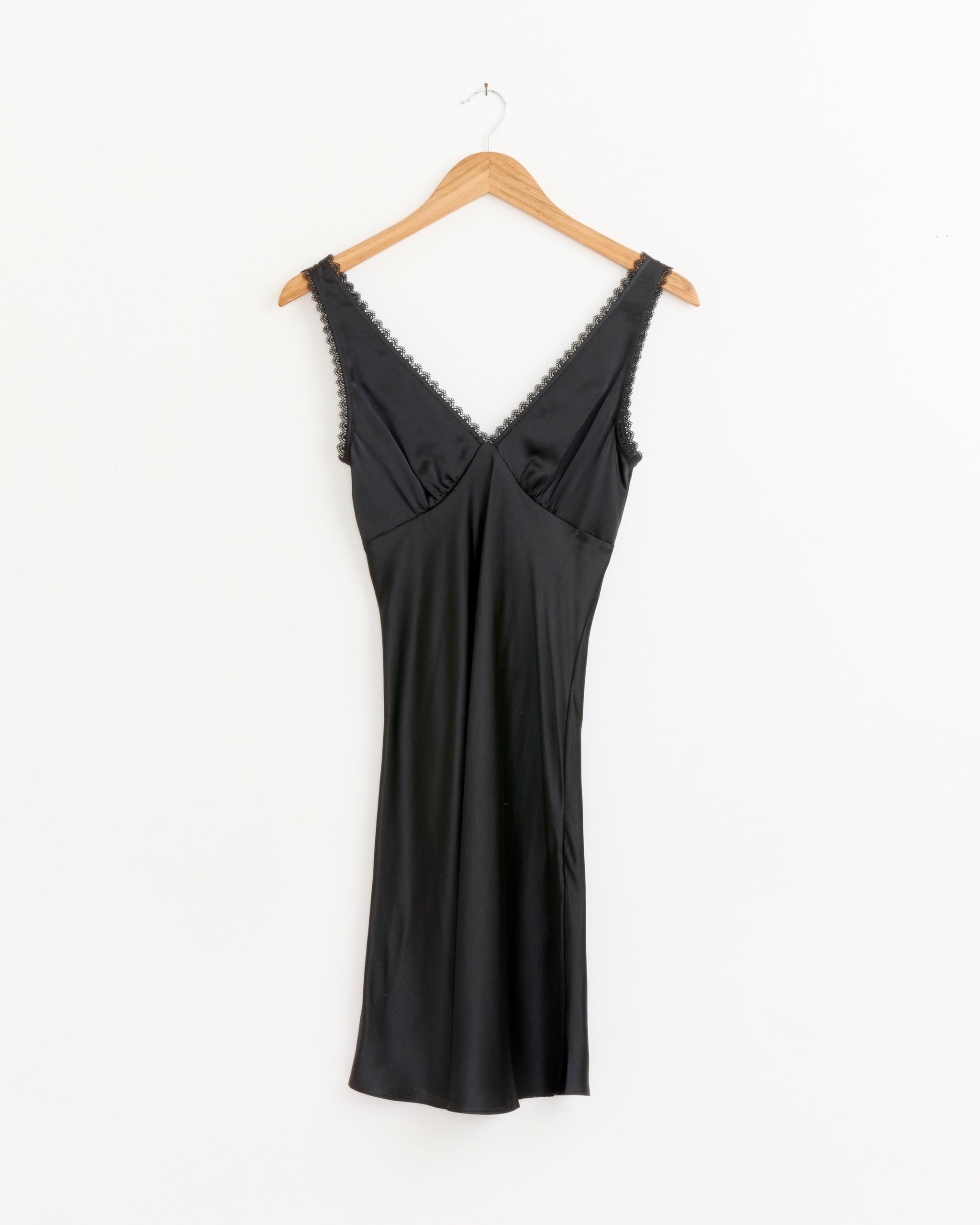 ladies slip dress Alda Dress in Black