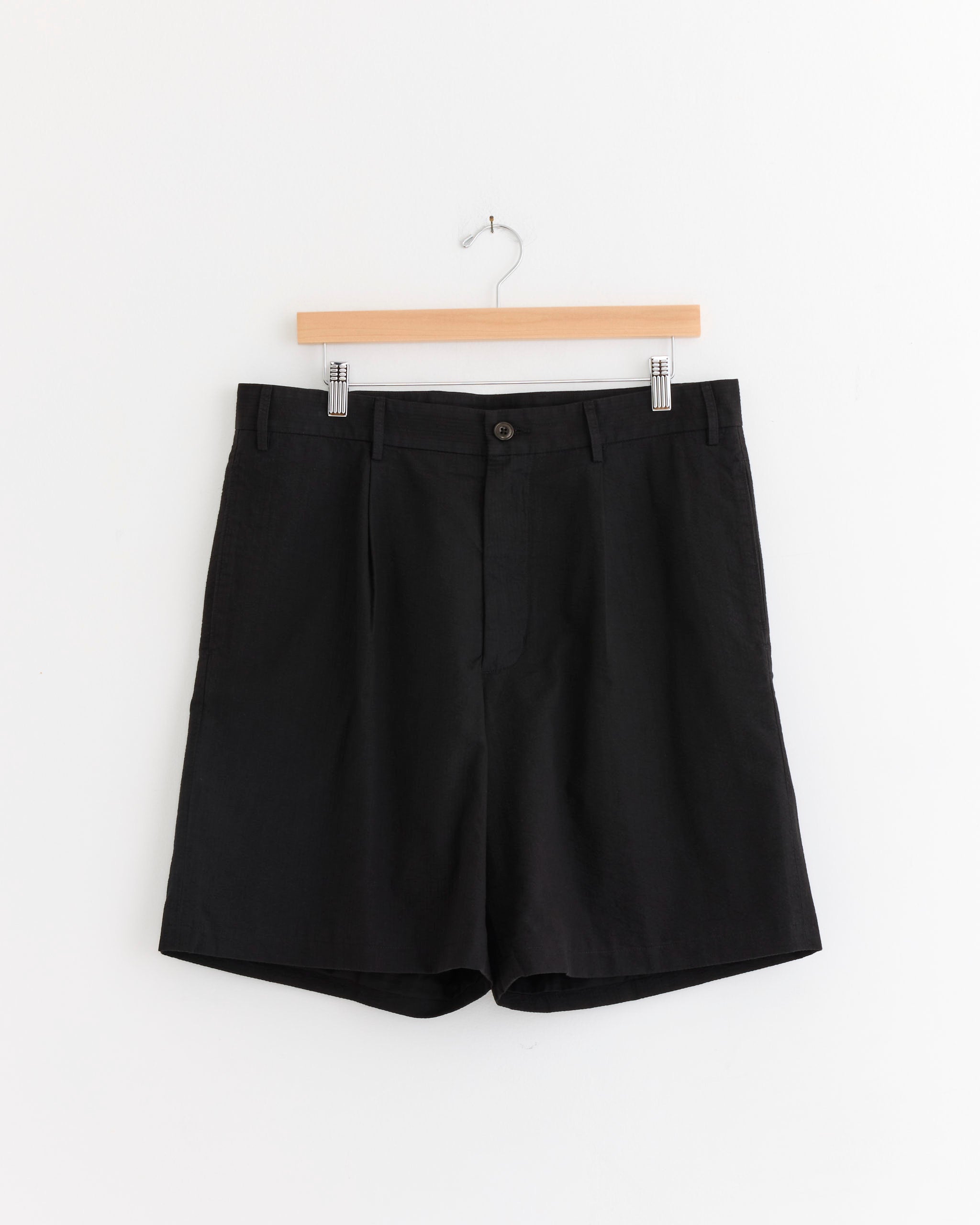 Arroyo Short in Japanese Seersucker Black