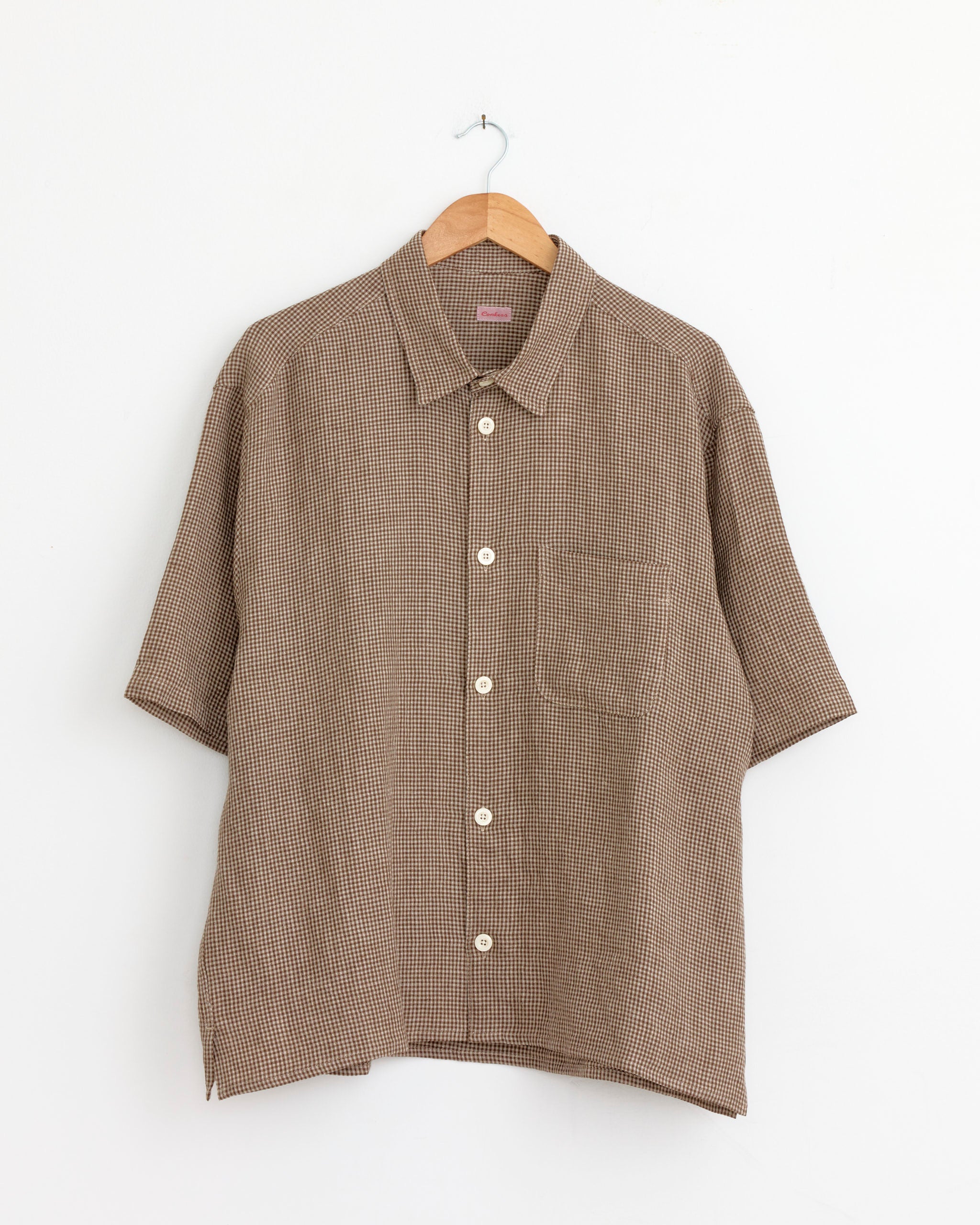 Relaxed Farmer Shirt in Straw
