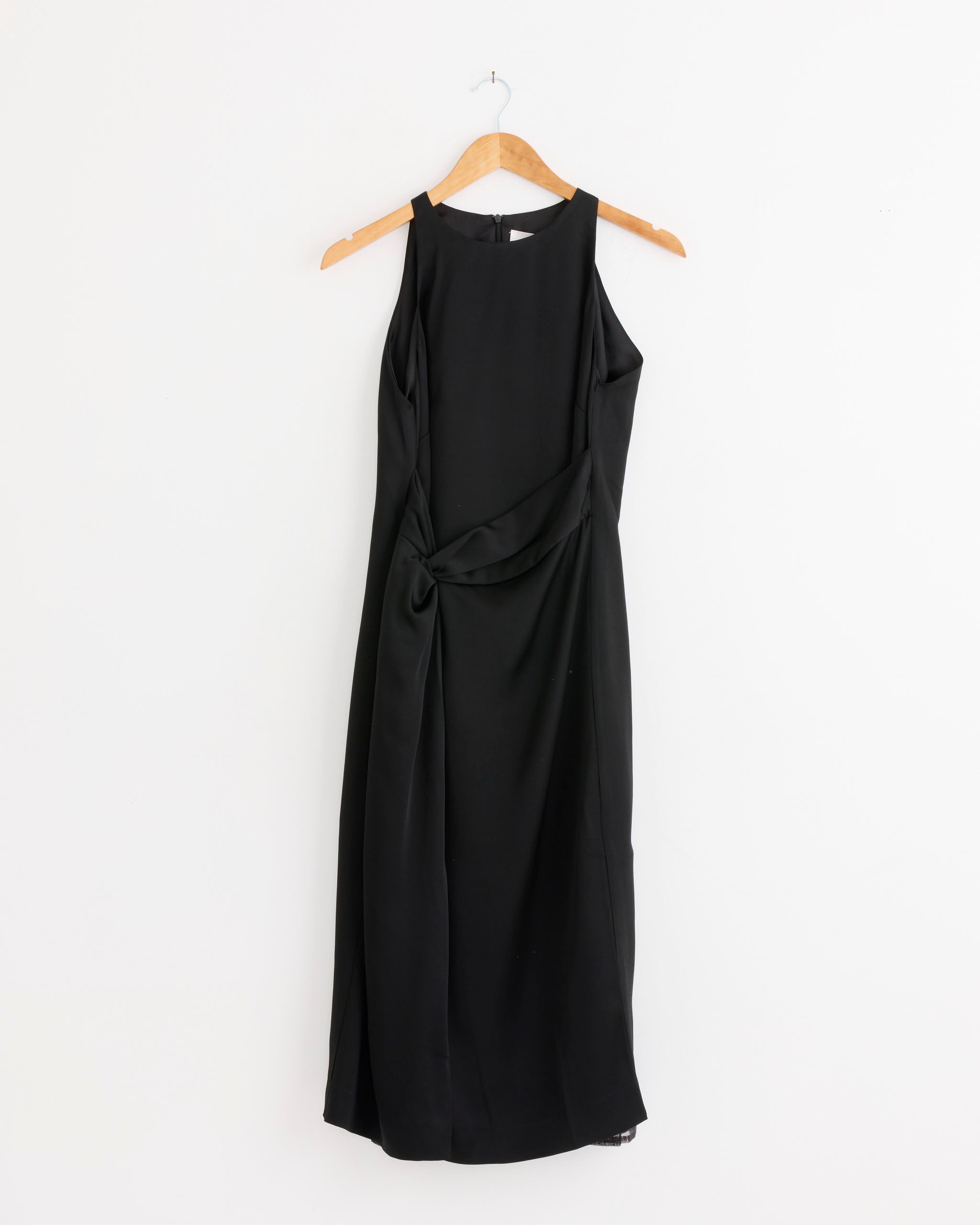 Sarong Halter Dress in Black Black / FR36