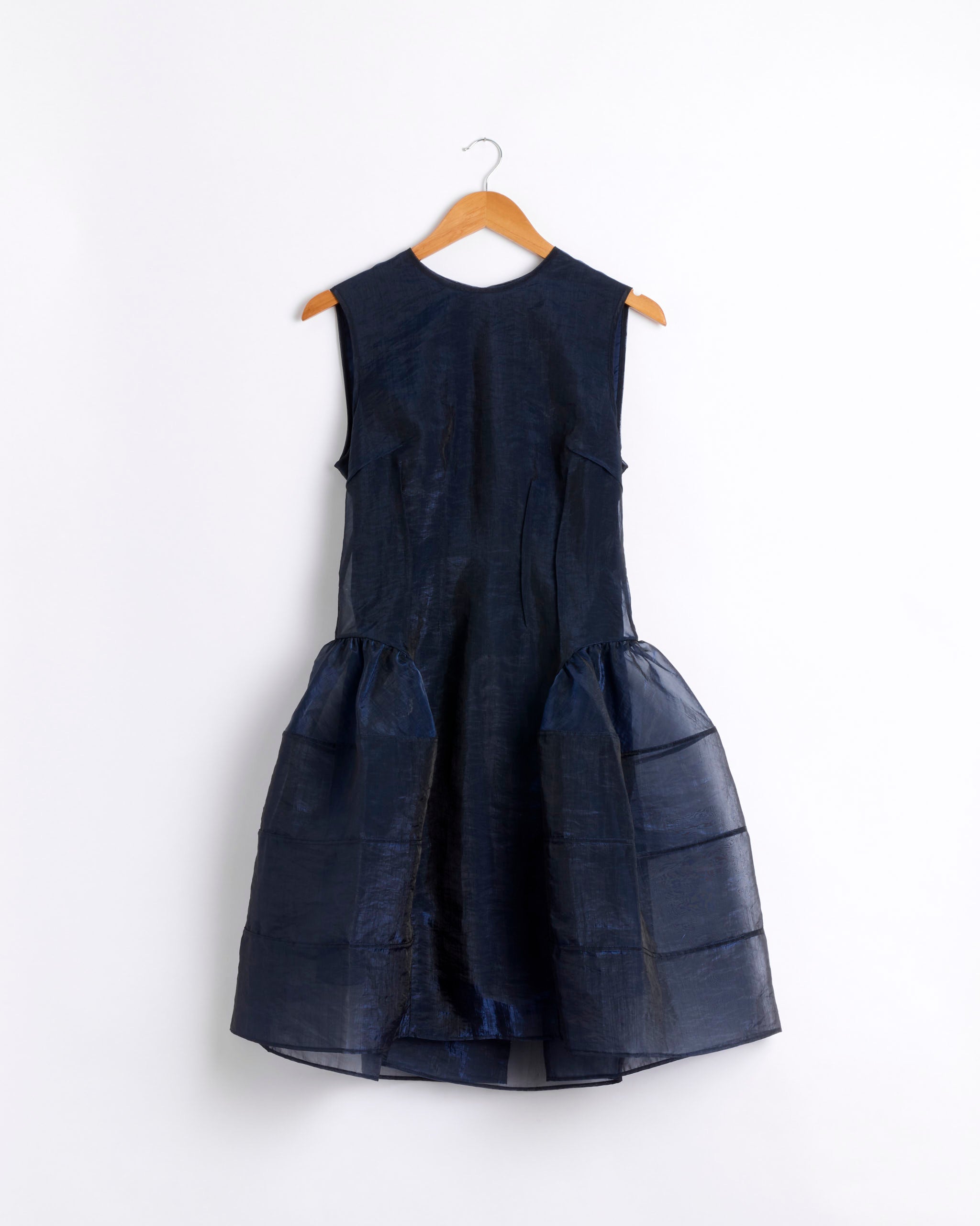 cecilie bahnsen blue dress Claudie in Navy the Oswald dress