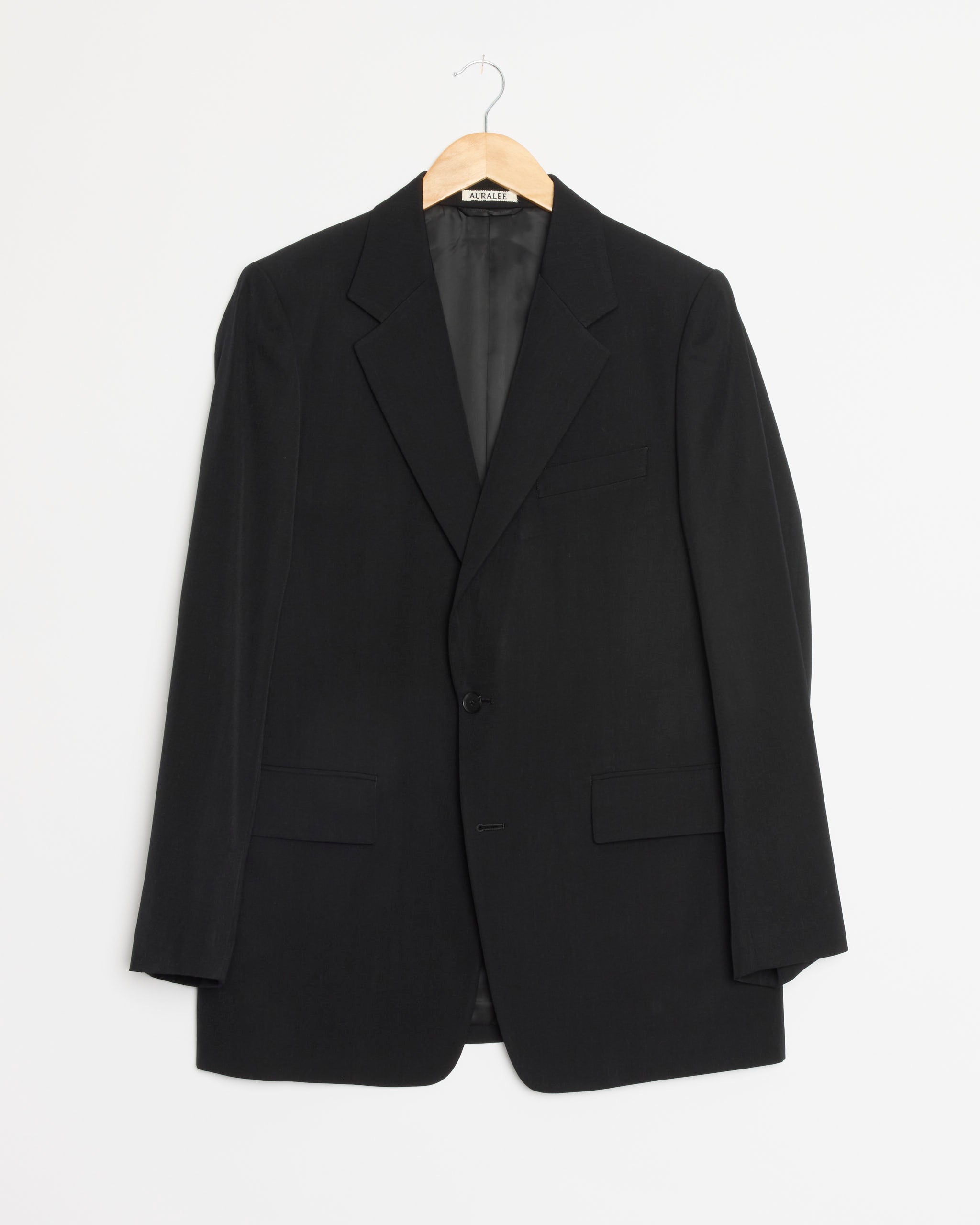 ジャケット・アウター LIGHT WOOL MAX GABARDINE JACKET Light Wool Max Gabardine Jacket in Top Black