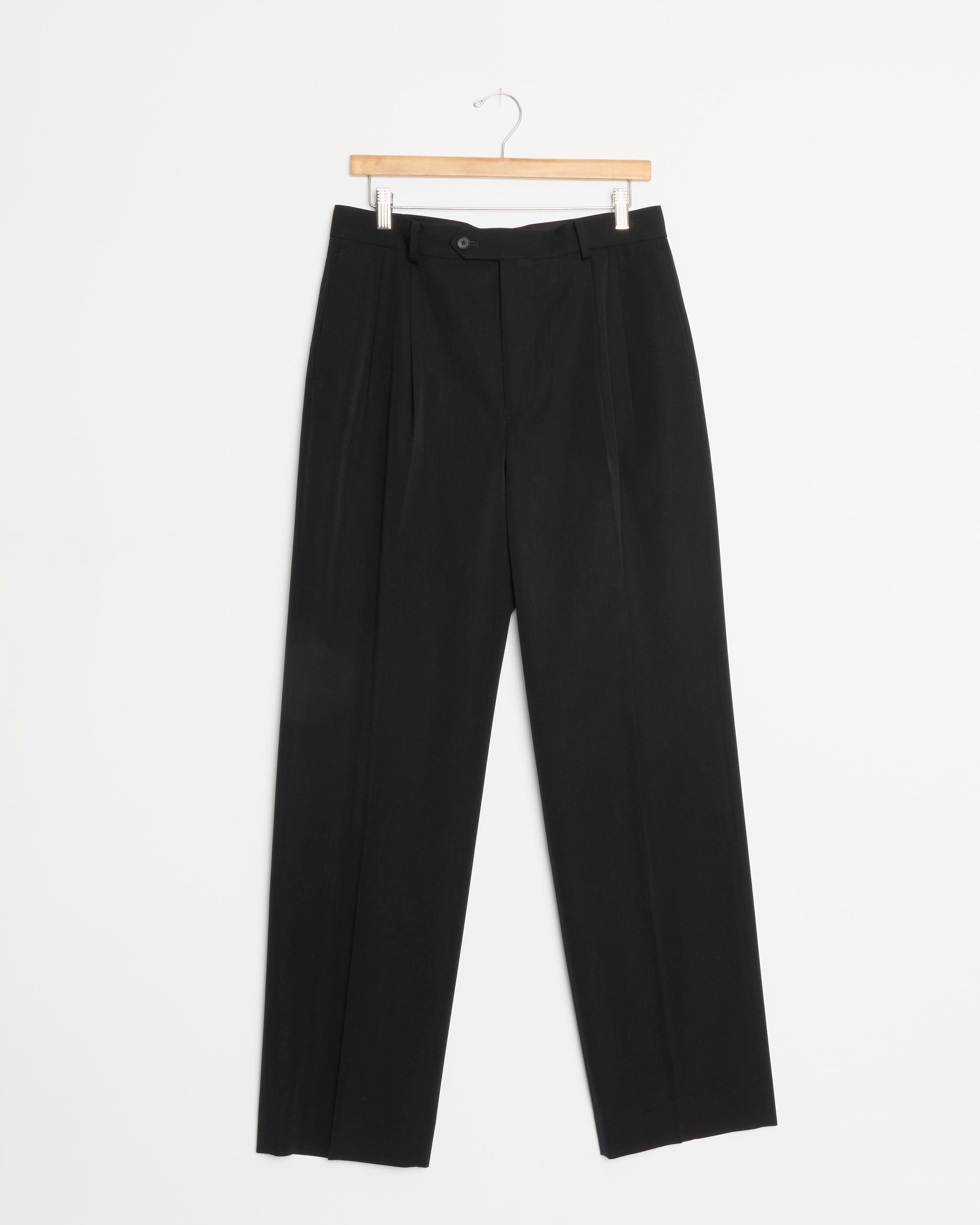 あ*い様 AURALEE WOOL MAX GABA PANTS ブラック 3 Light Wool Max Gabardine Slack in Top Black