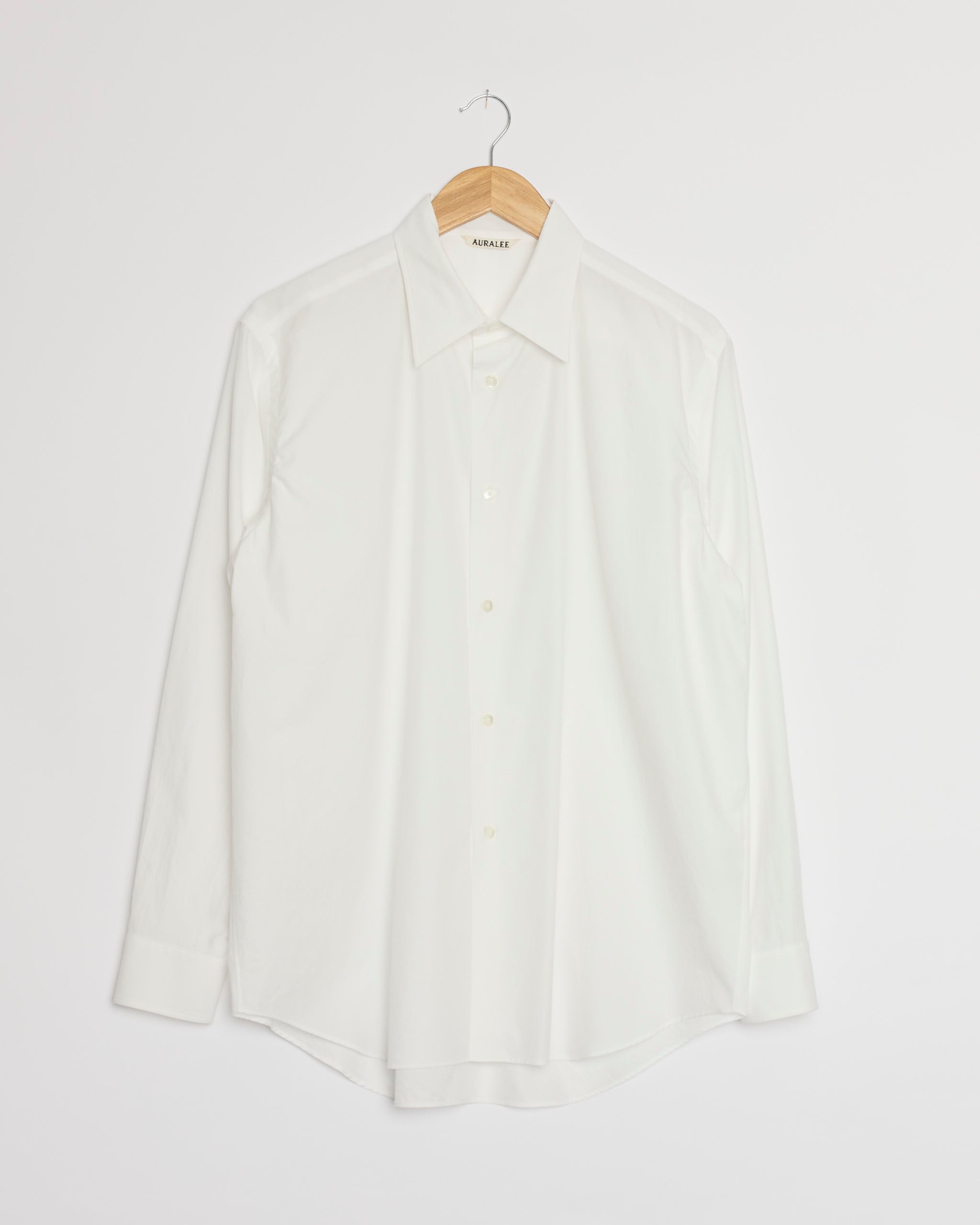 Washed Finx Twill Shirt in White