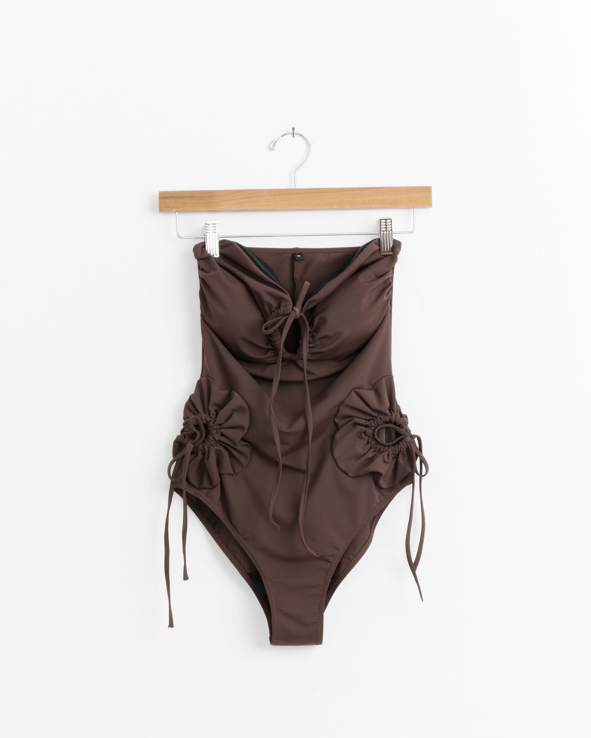 Flower One Piece in Cinnamon