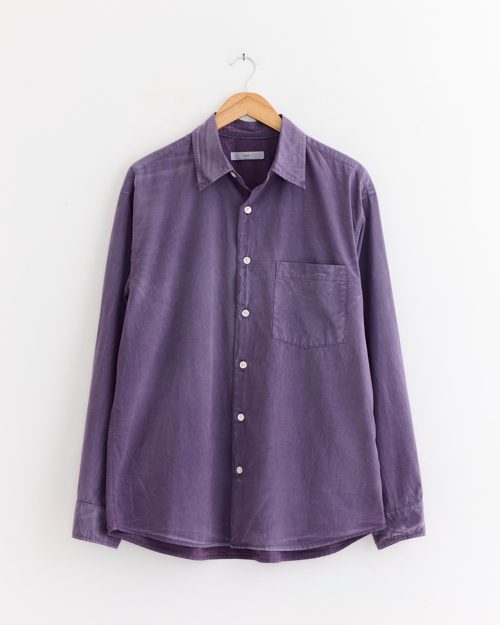 purple silk dress shirt satin dress shirt - 5bulouz