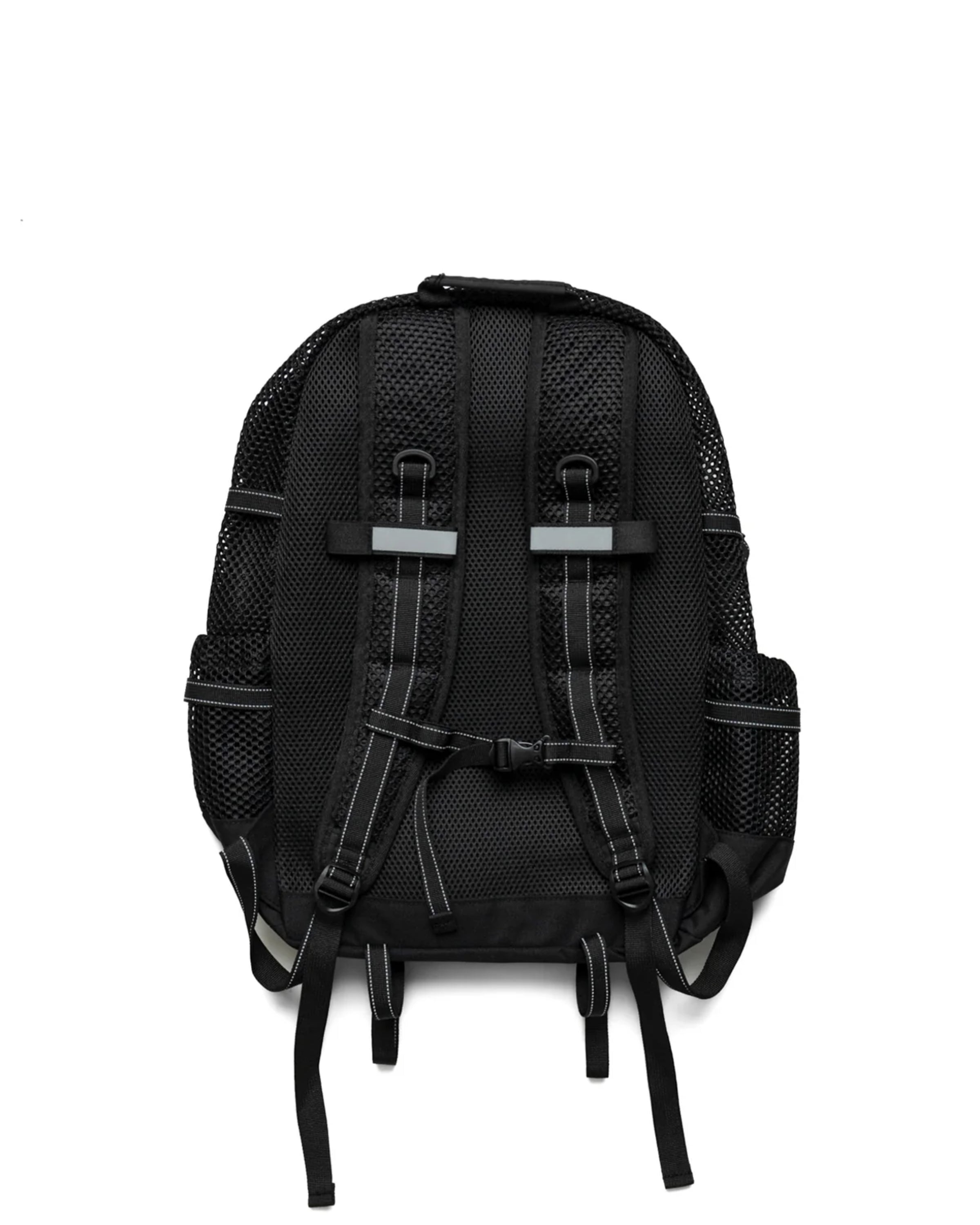 3D Mesh Backpack in Black