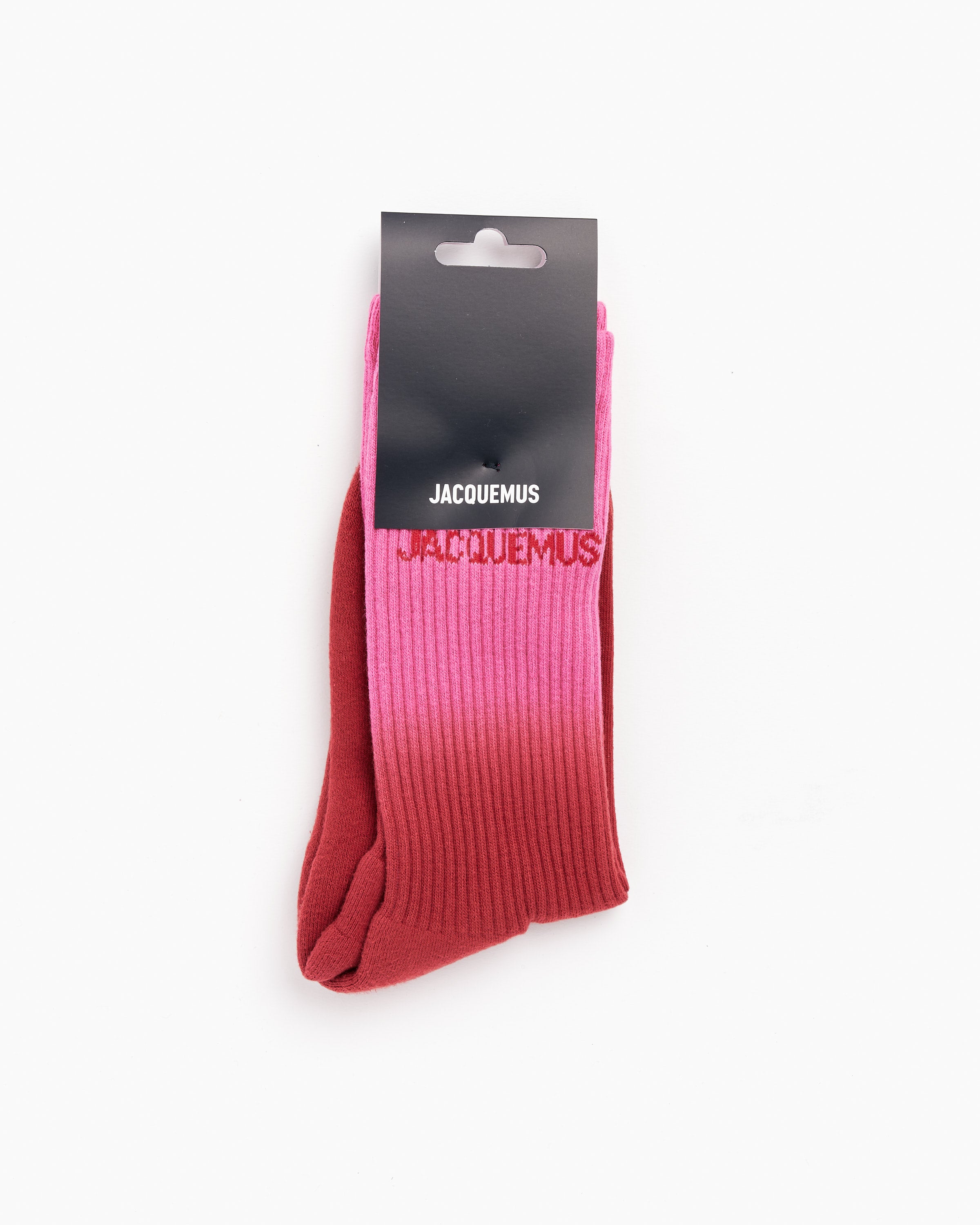 Les Chaussettes Moisson Socks in Multi Red