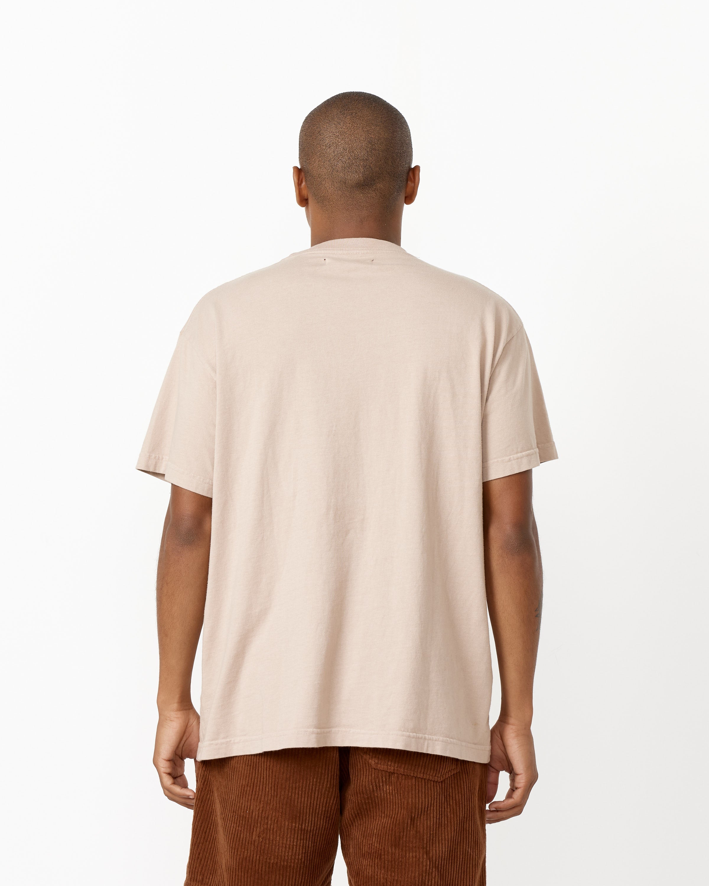 Big Pocket Tee in Taupe