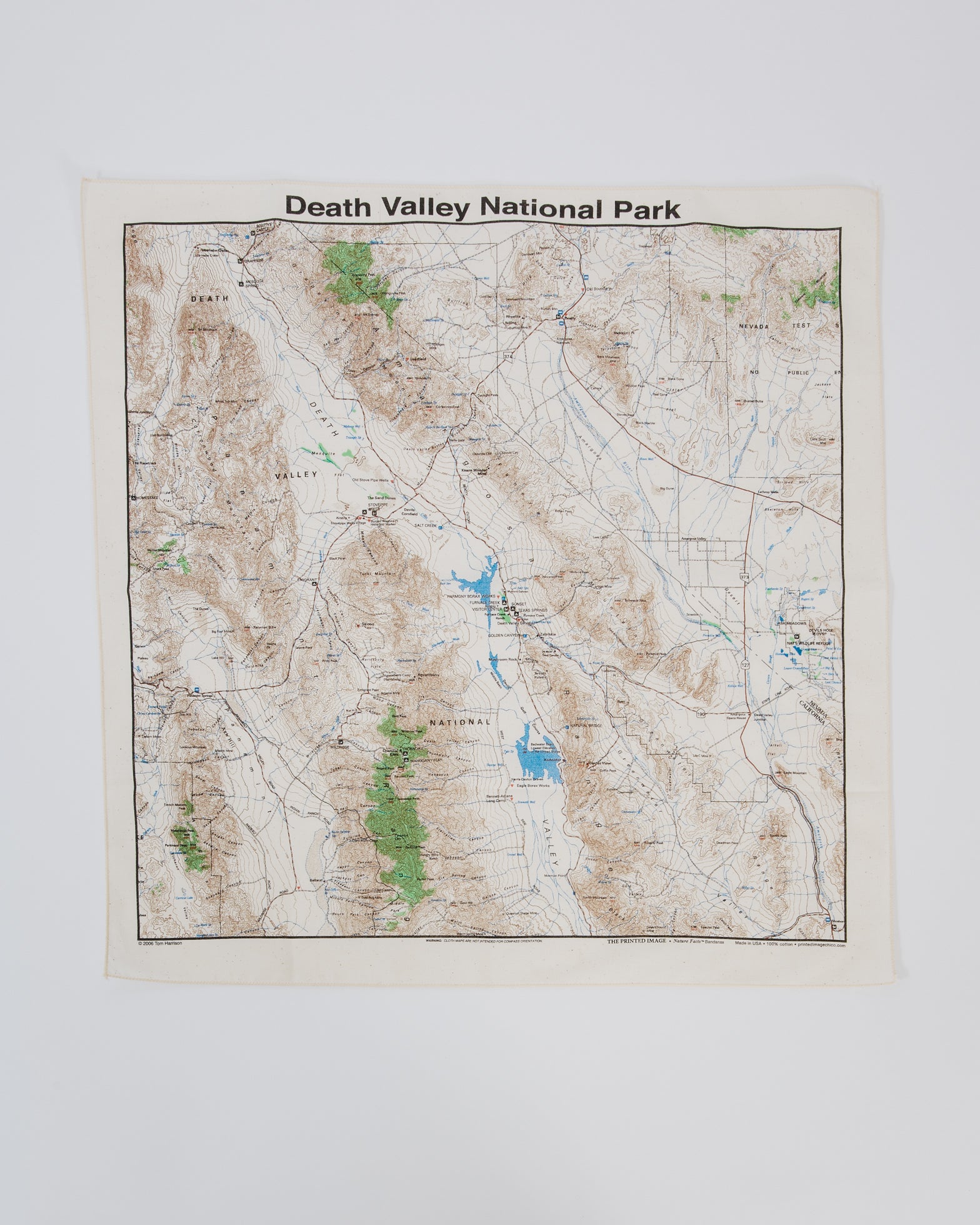 National Park Handkerchief in Death Valley