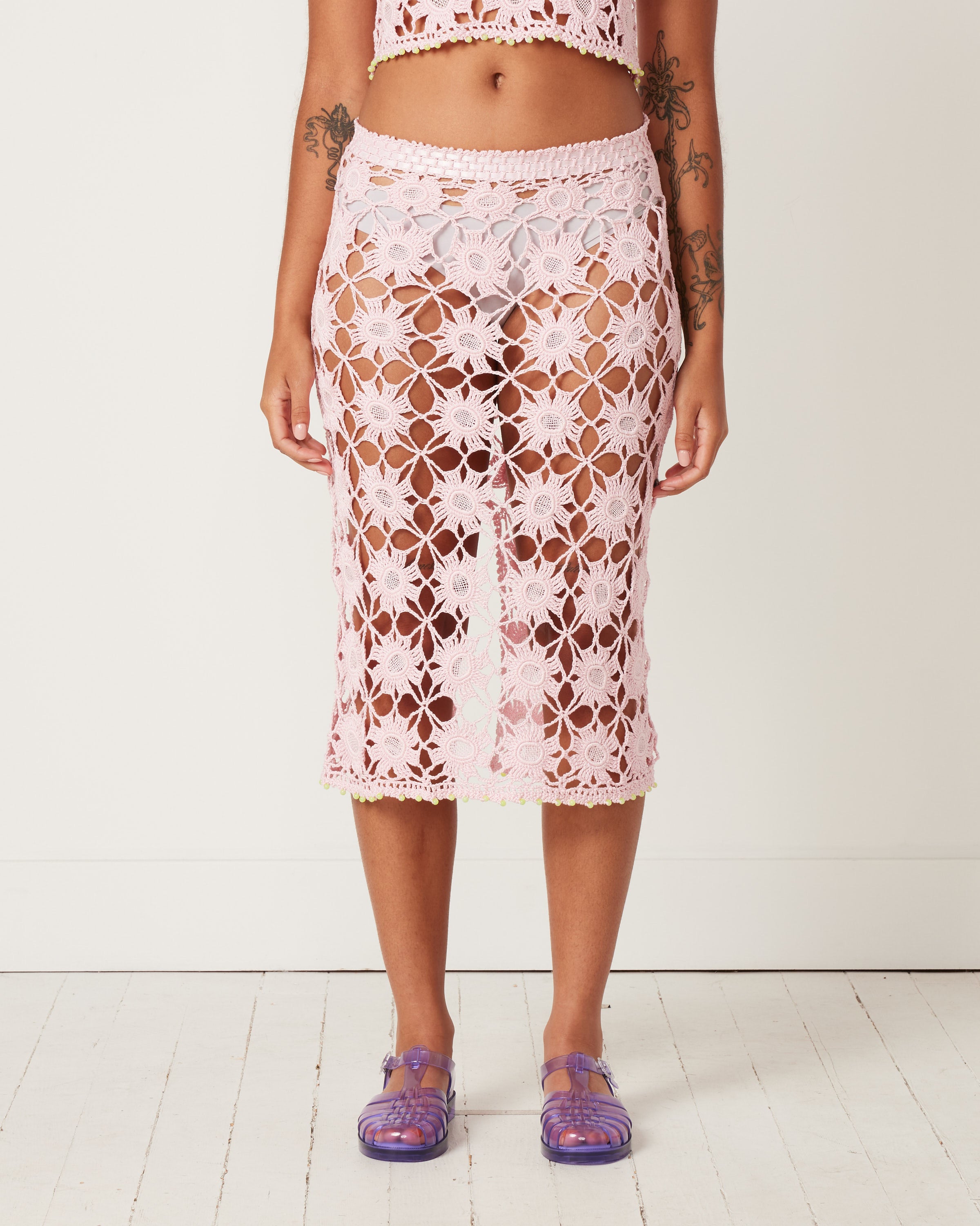 Flower Lace Skirt