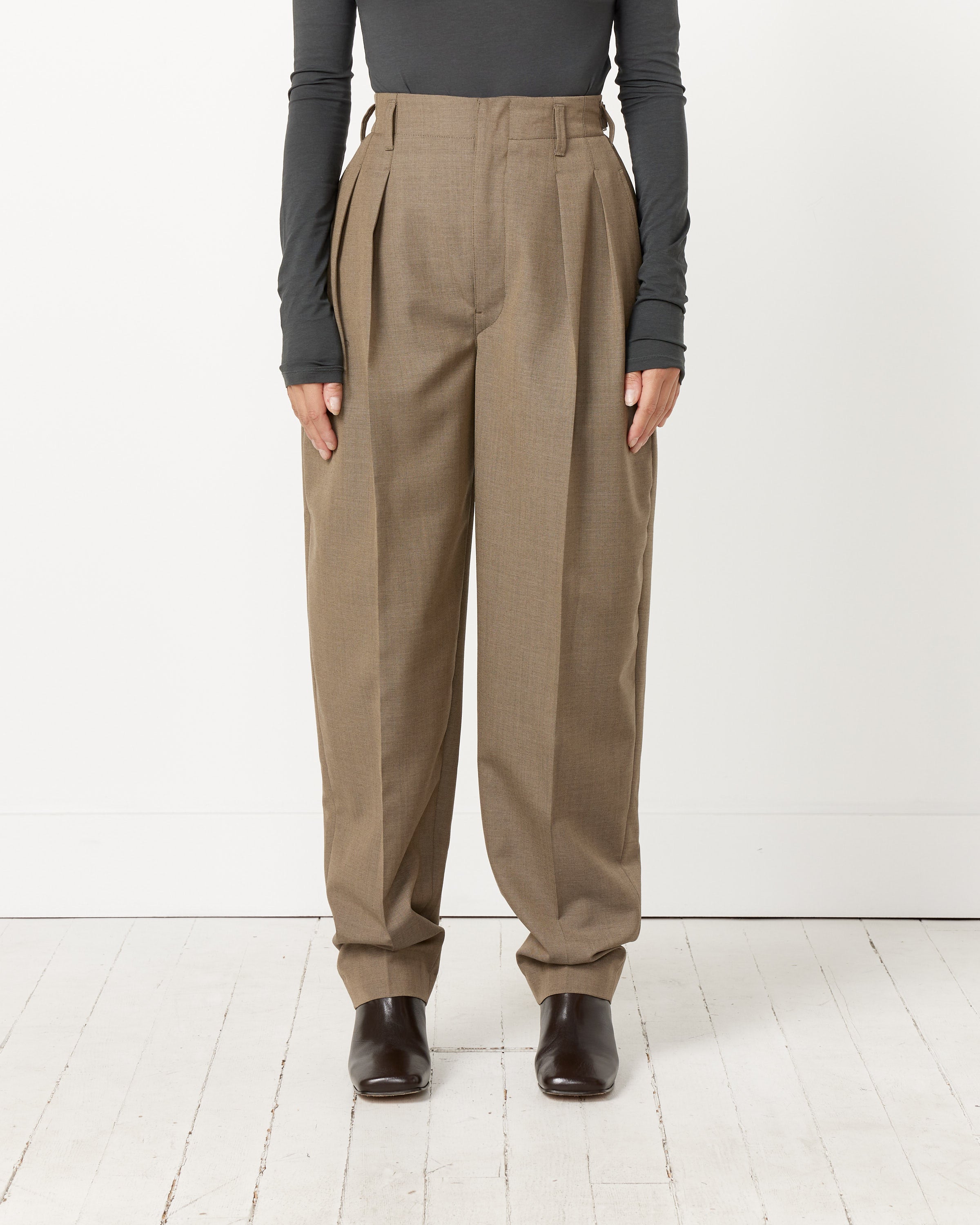 Pleated Tapered Pant – Mohawk General Store