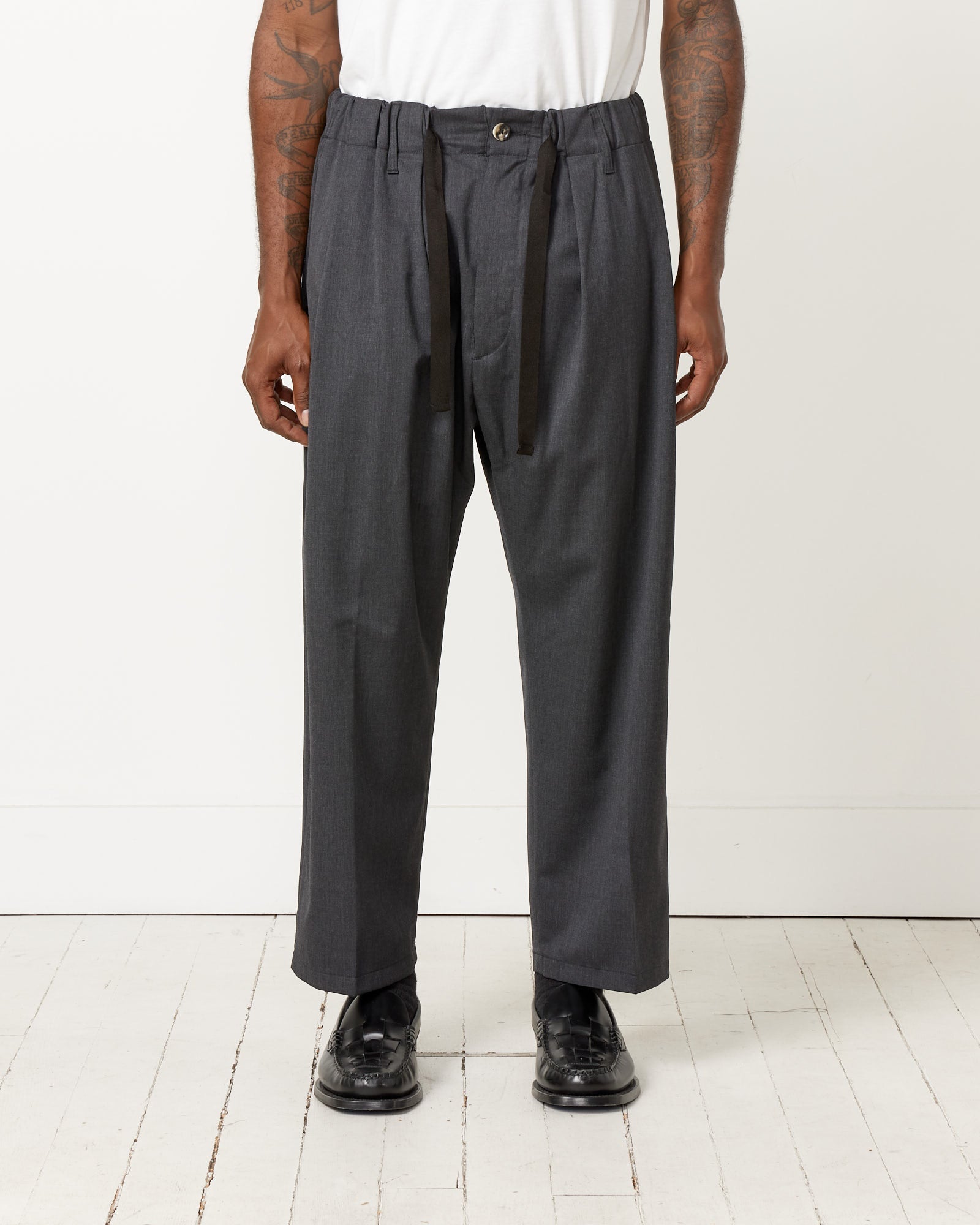 Essential Baggy Trouser in Anthracite