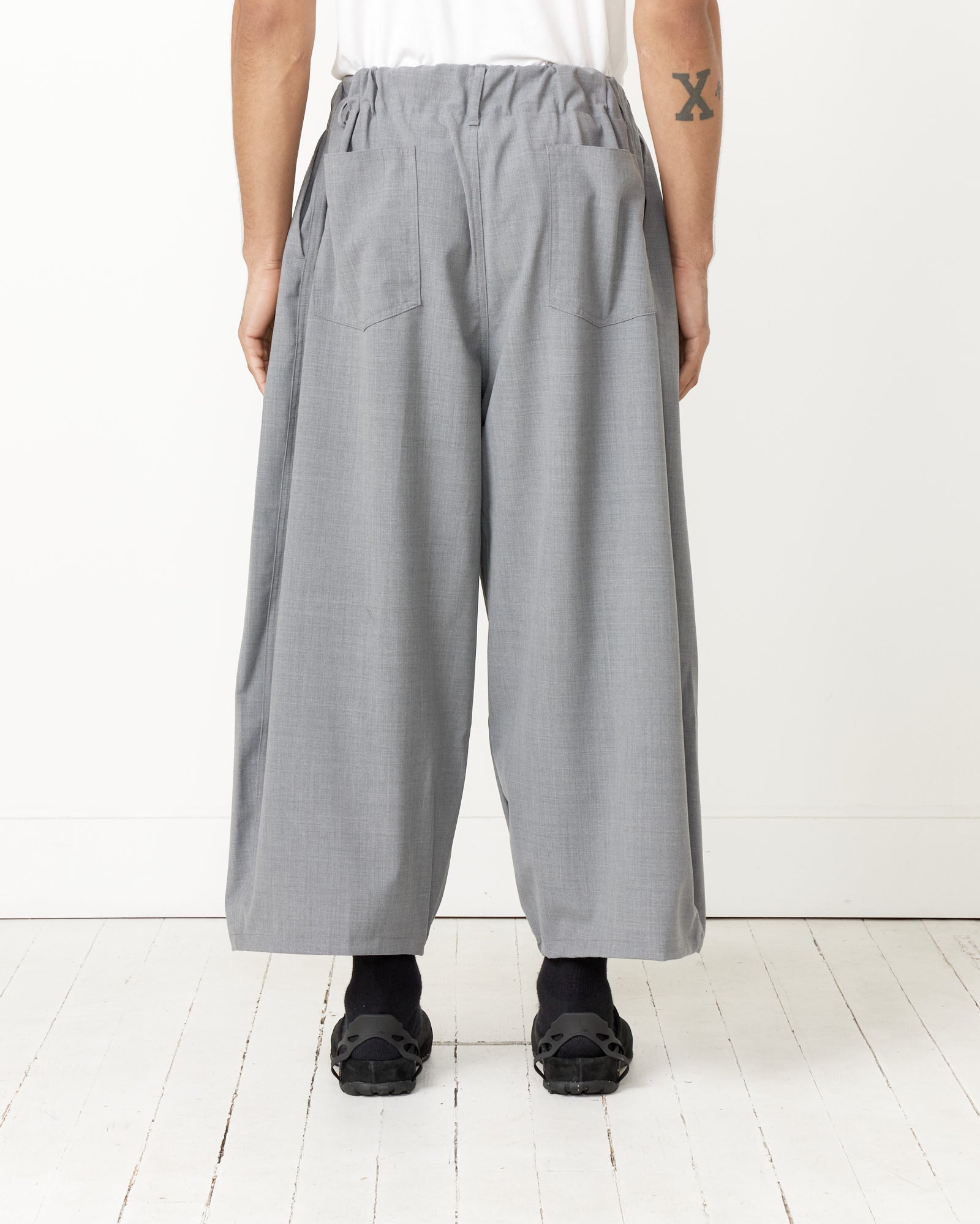 Essential Circular Pants in Grey