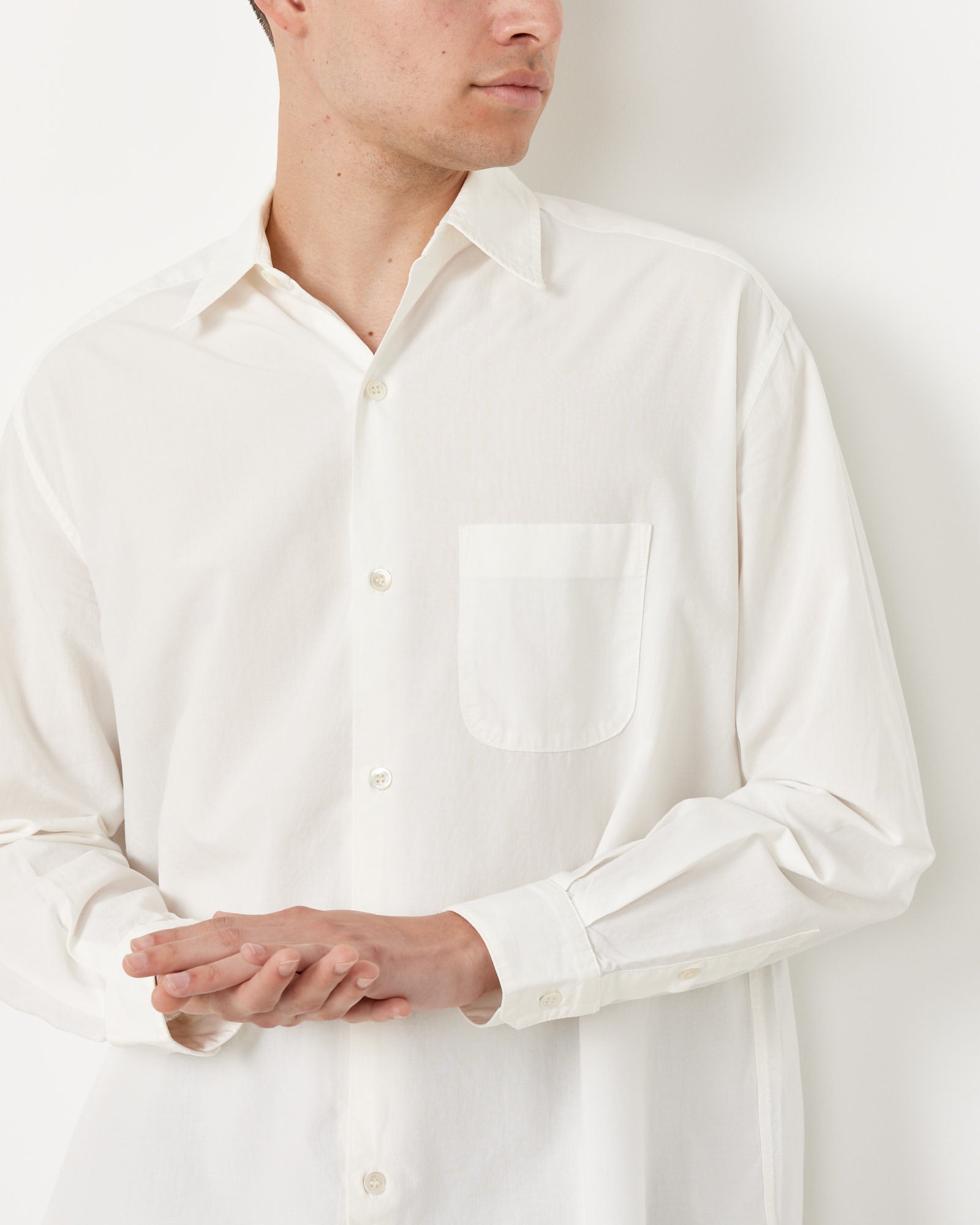 Routine Shirt in White