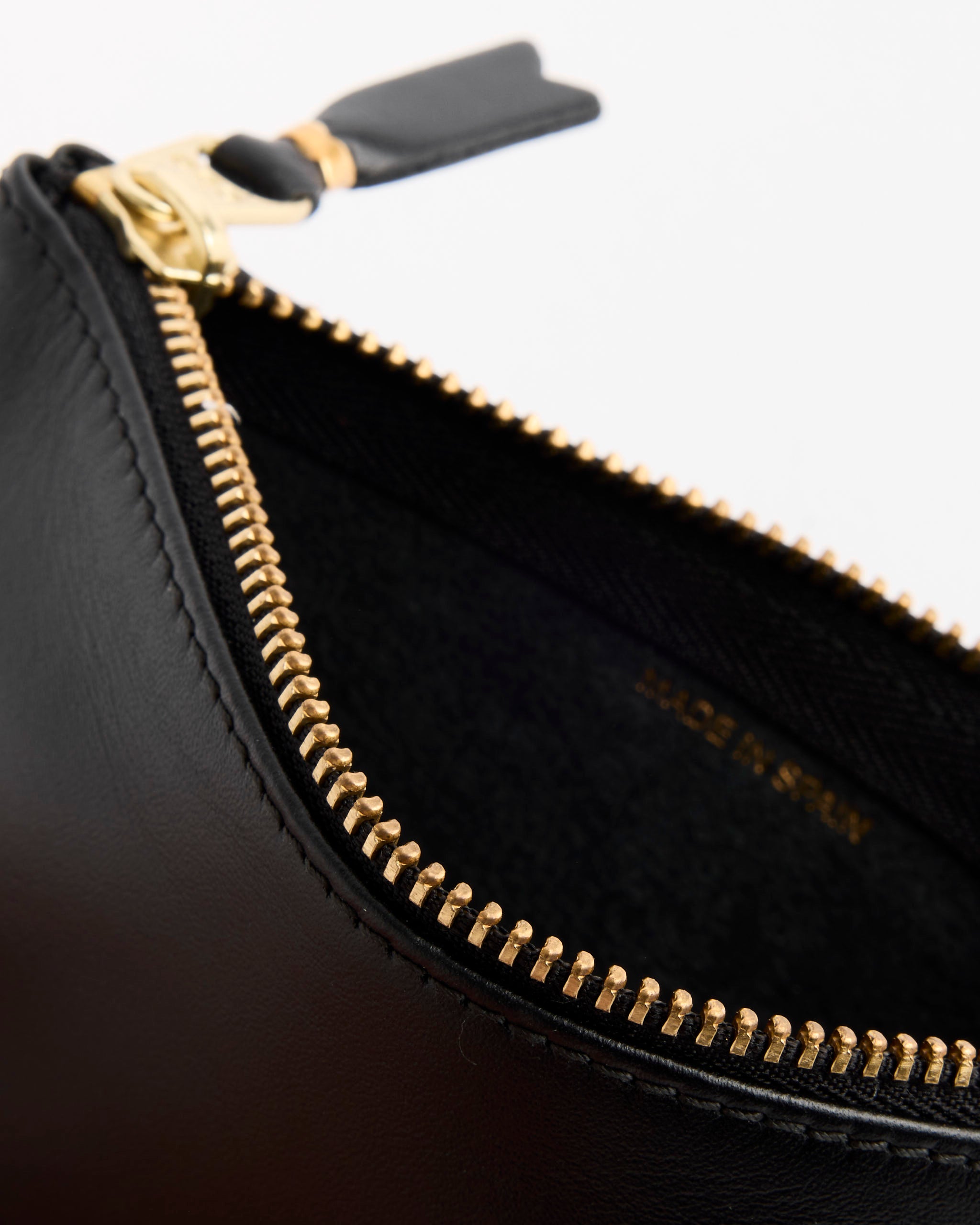 Wallet COMME des GARCONS CLASSIC ZIP ポーチ Classic Print Full Zip Around Wallet Black Check | Comme des