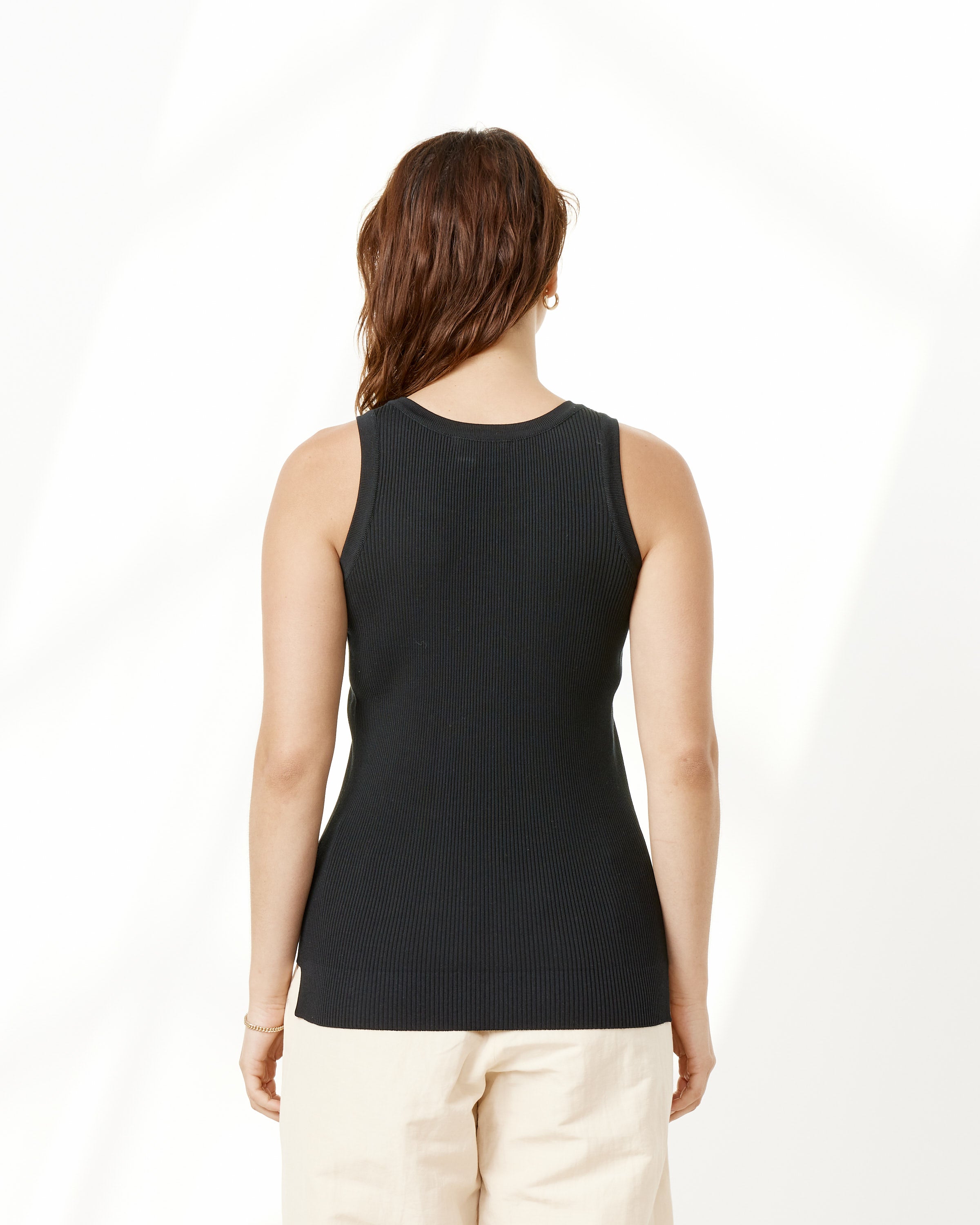 Giza High Gauge Rib Tank in Black – Mohawk General Store