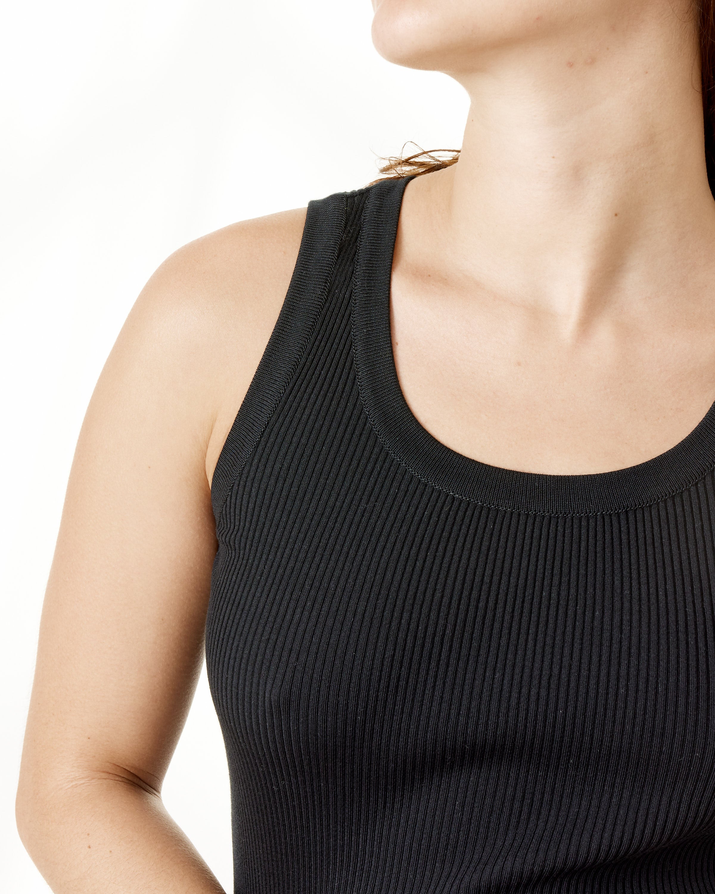 Giza High Gauge Rib Tank in Black – Mohawk General Store