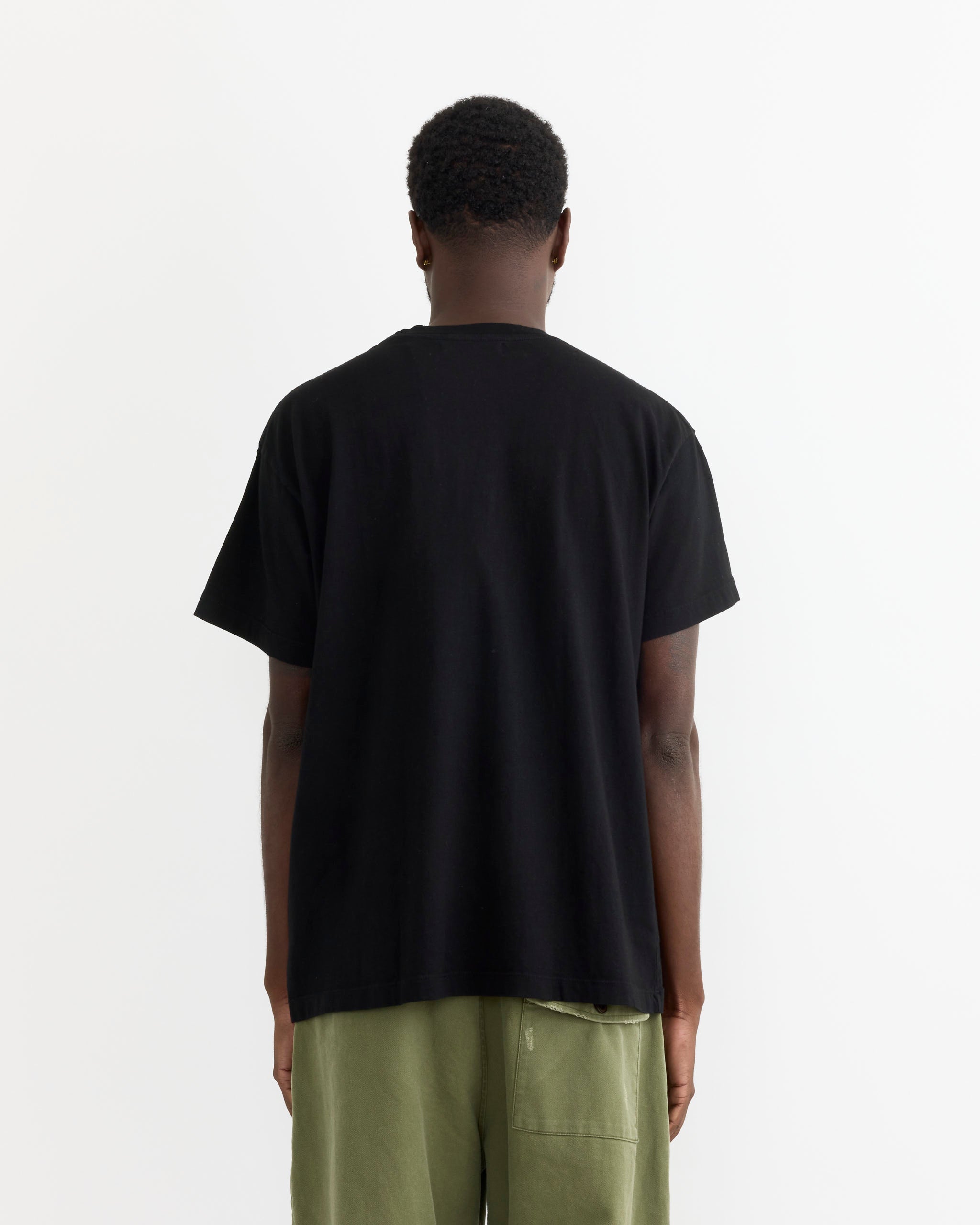 Big Pocket Tee in Black - Black / M (246495)
