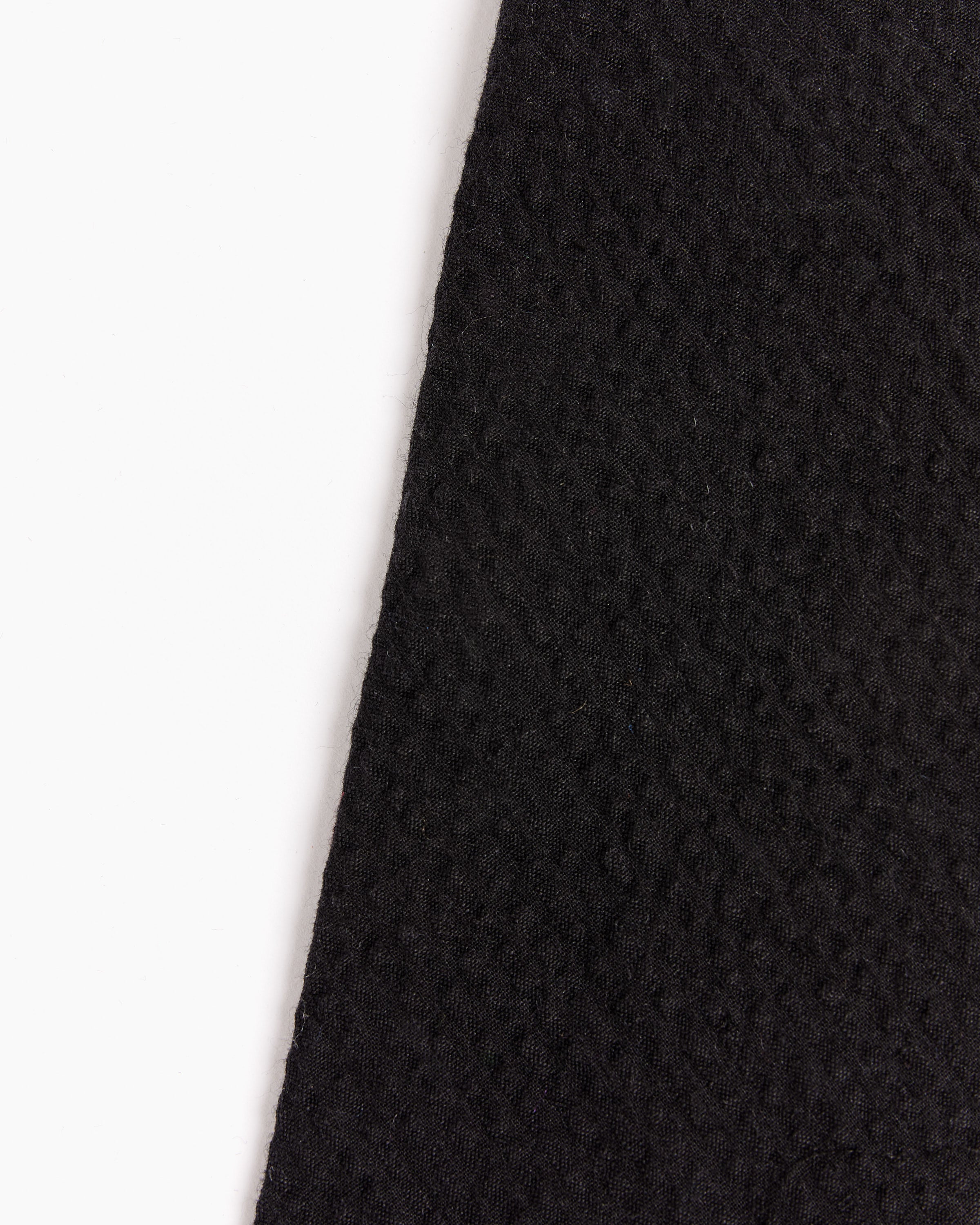 SMOCK x Gitman Vintage Tie in Seersucker in Black