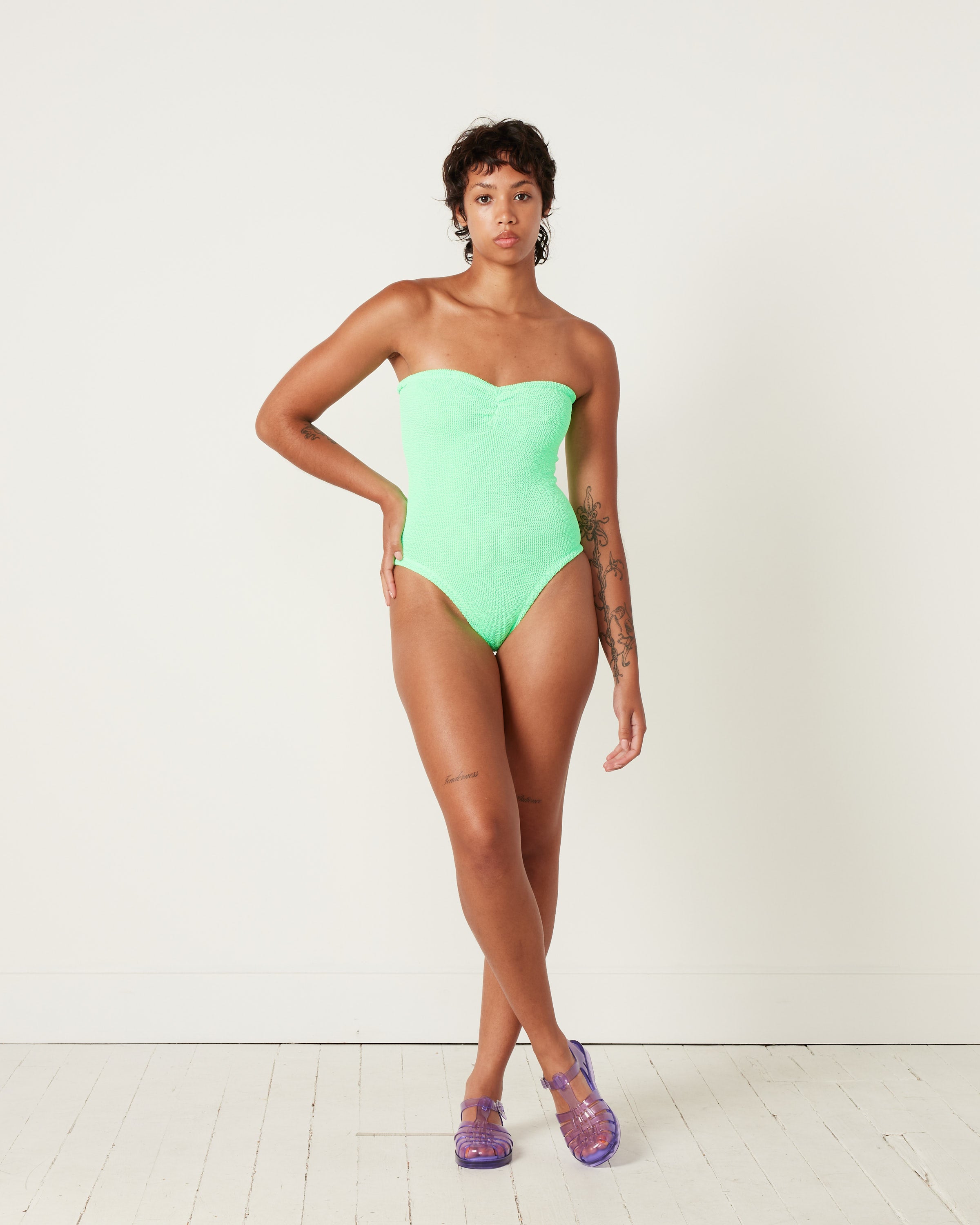 Brooke Swimsuit in Lime
