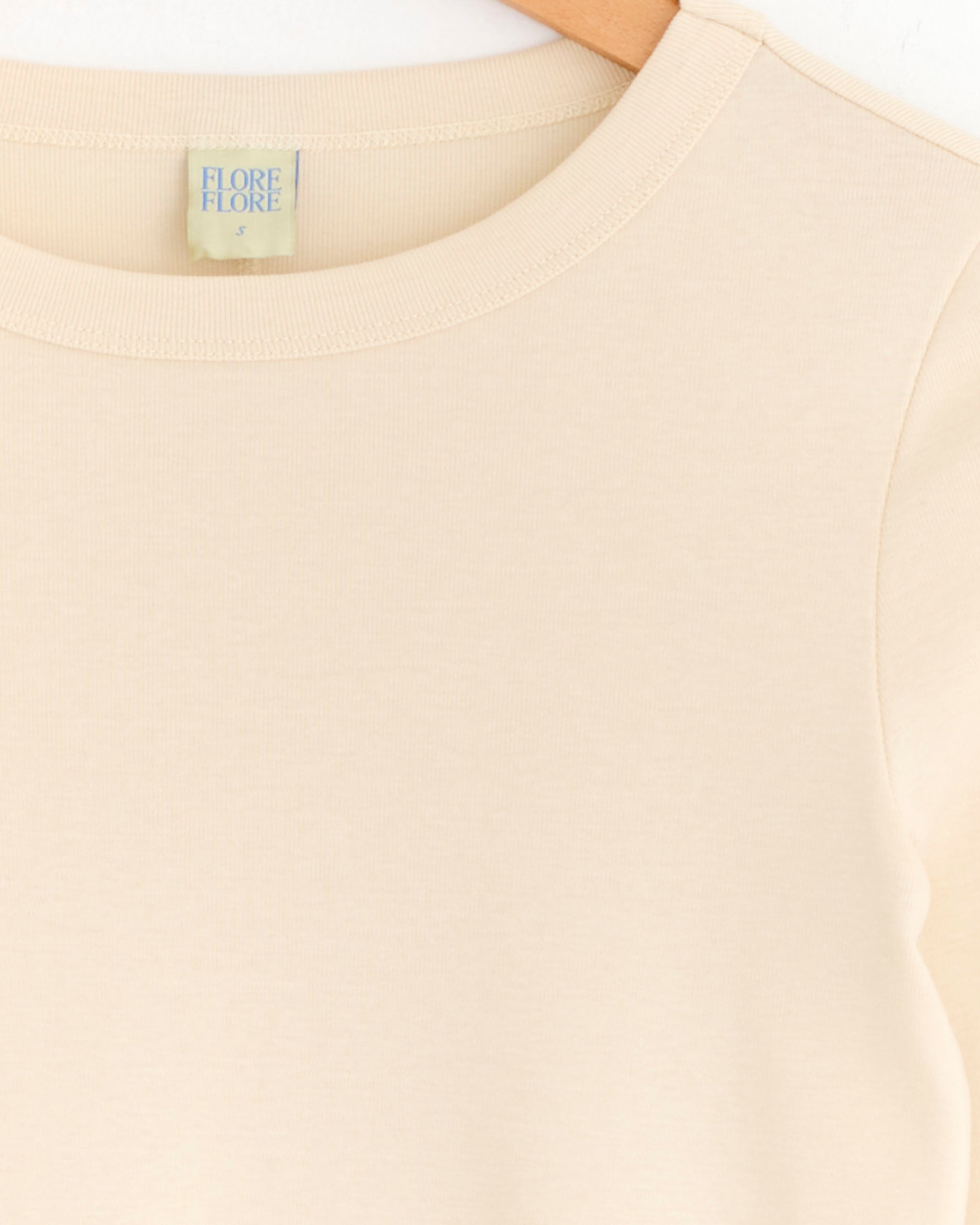 FLORE FLORE Max Tee Off White - Off White / S (249509)