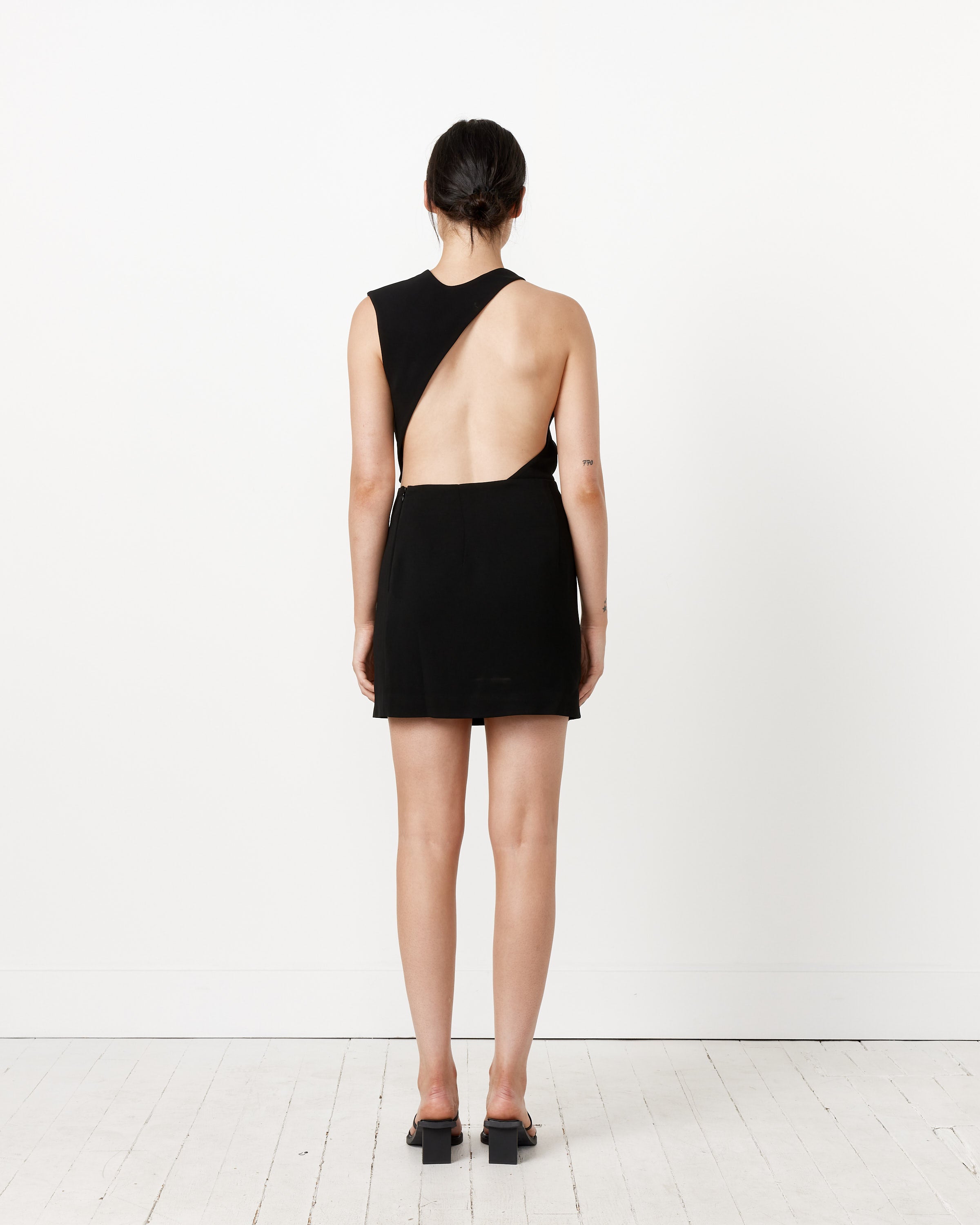 Deconstructed Mini Dress Deconstructed Mini Dress