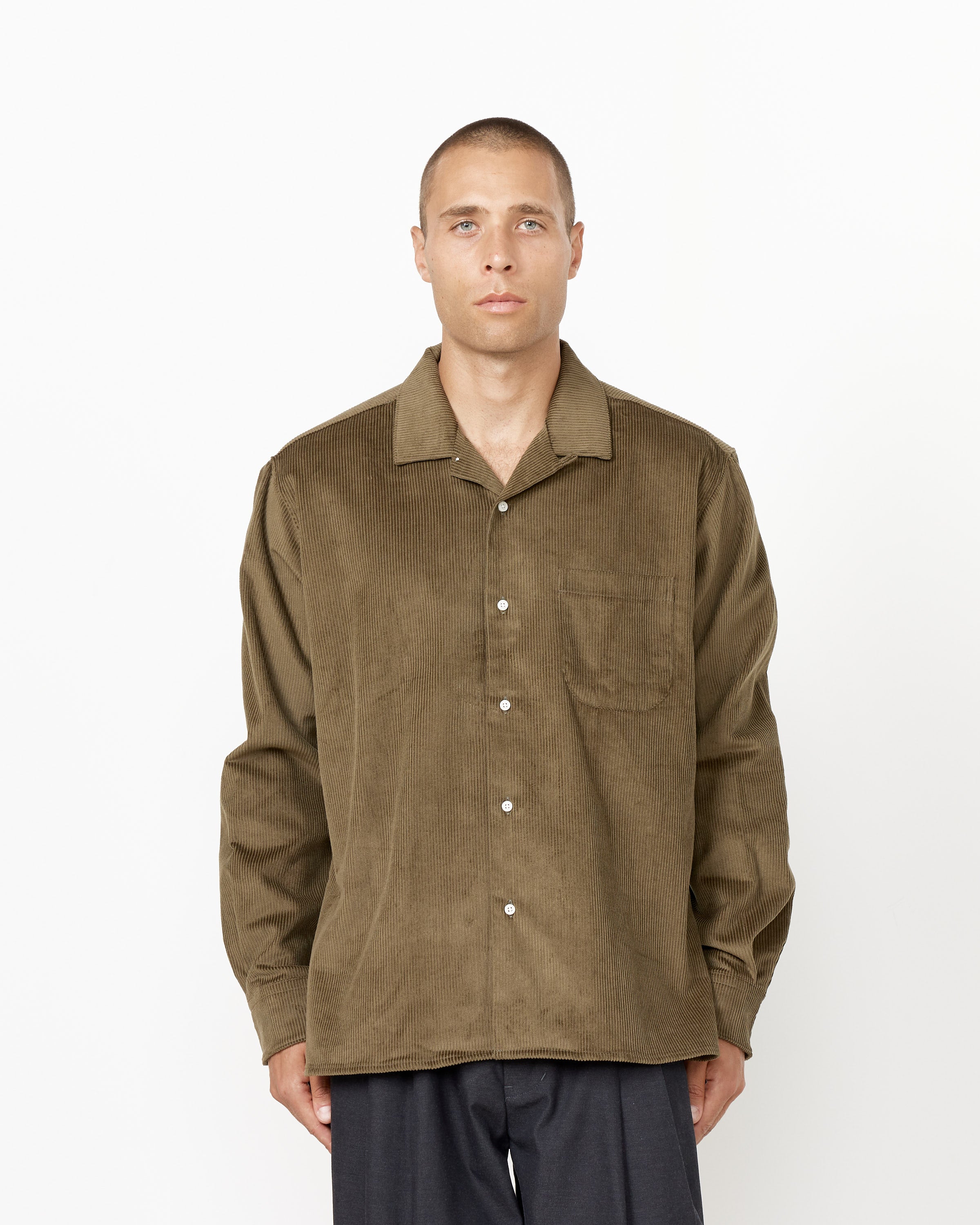 Corduroy Camp Shirt