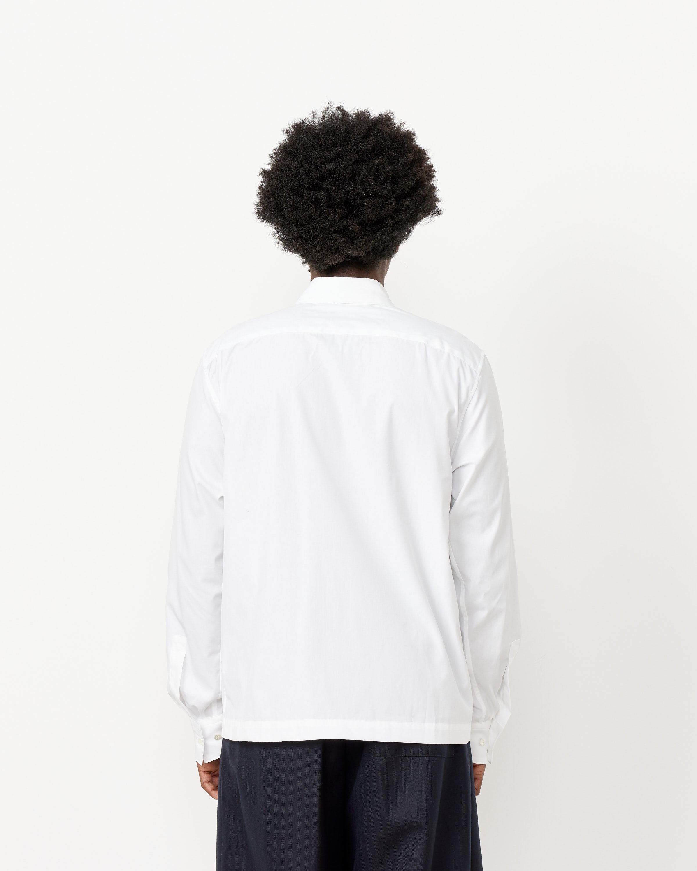 White Zip Shirt