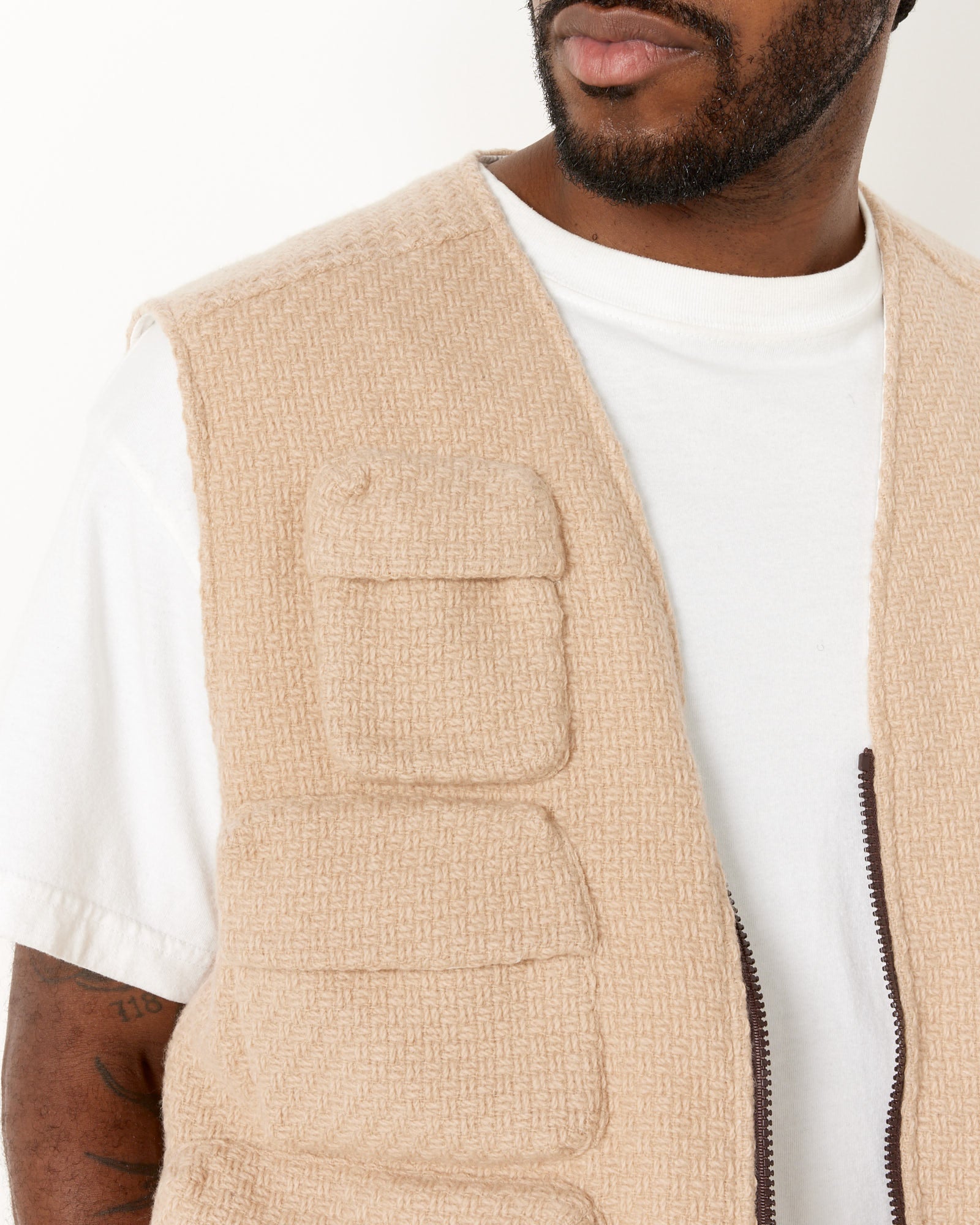 Wool Multipocket Vest