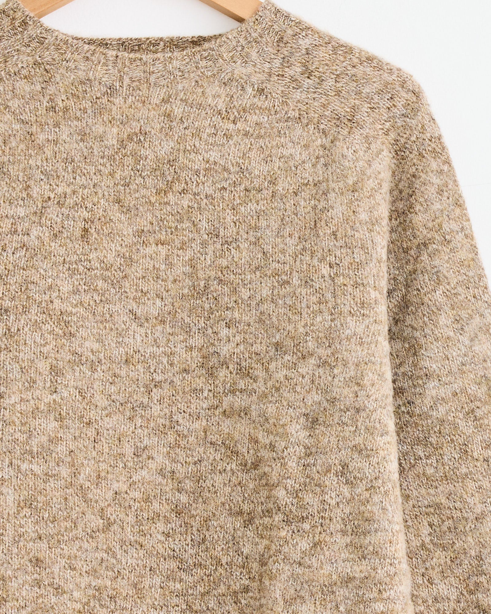 Suedehead Crew Neck - Natural / M (254279)