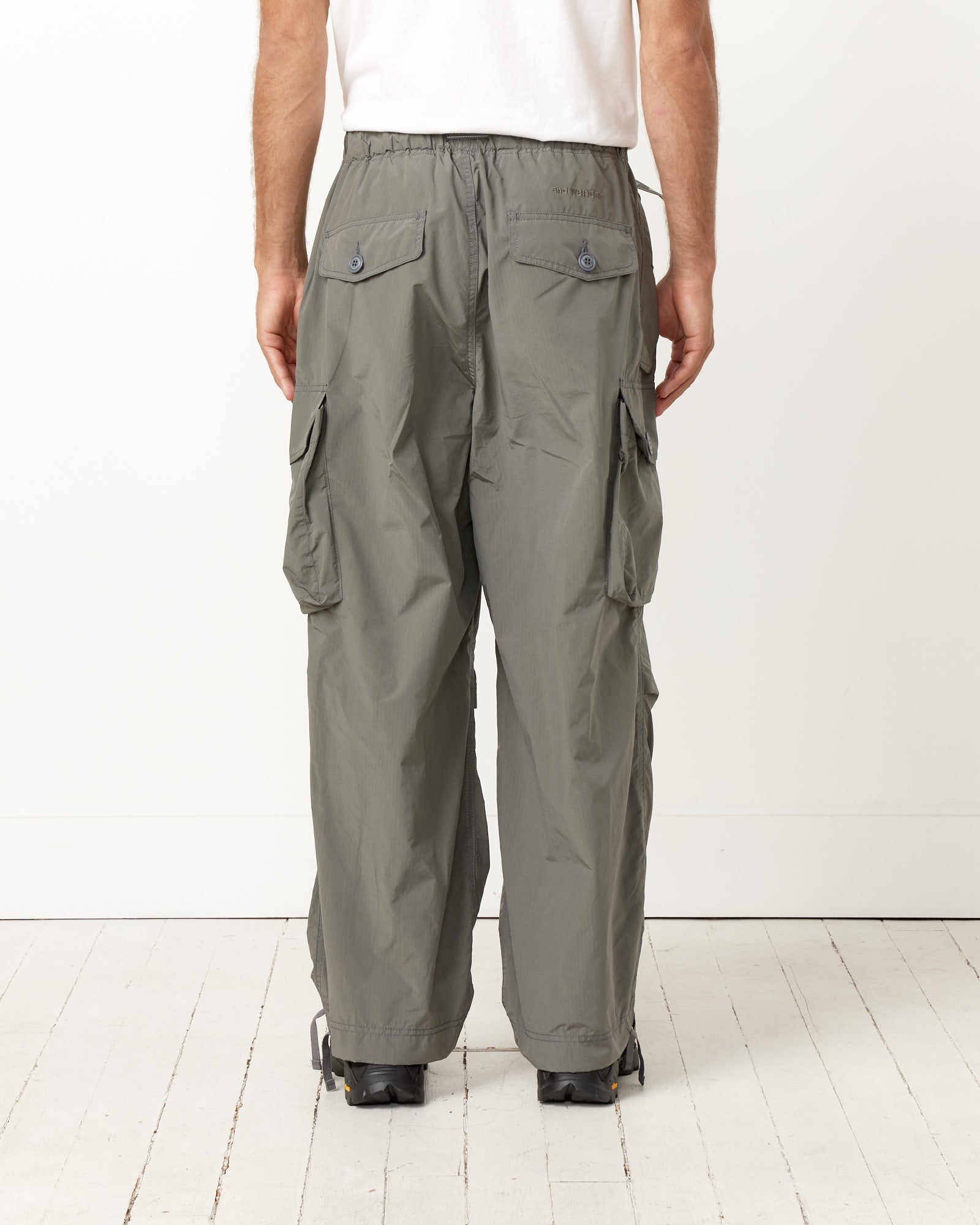 Oversized Cargo Pant in Grey