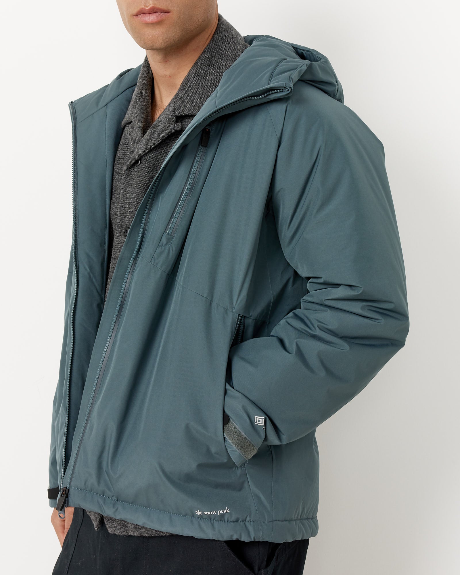 GORE Windstopper Warm Jacket in Slate Blue