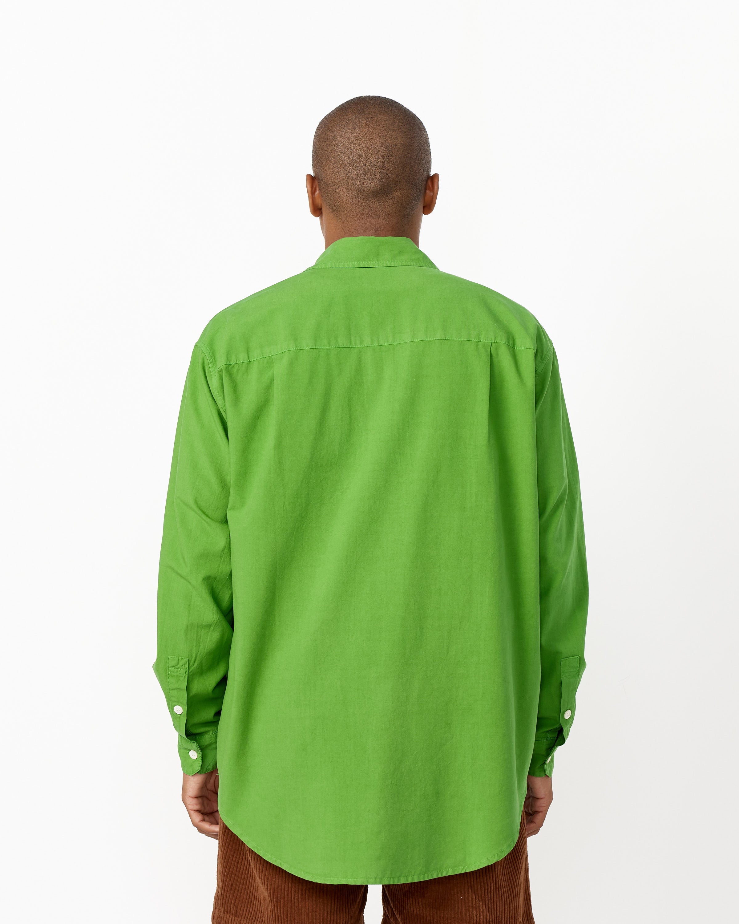 Routine Shirt in Emerald Green