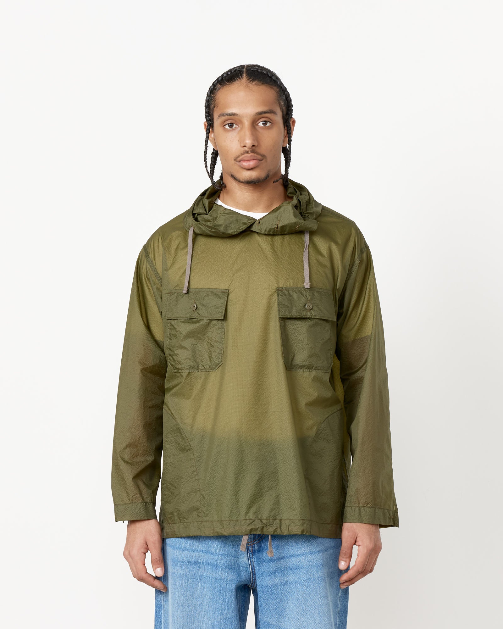 Cagoule Shirt in Olive