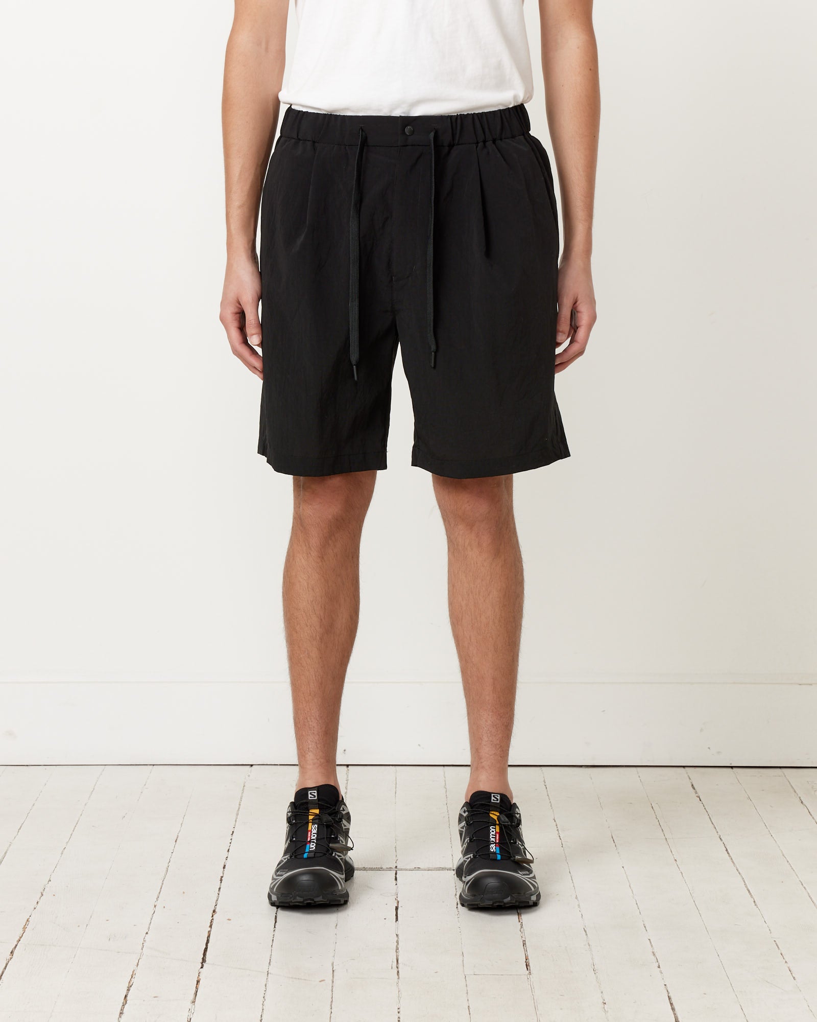 Breathable Quick Dry Shorts in Black