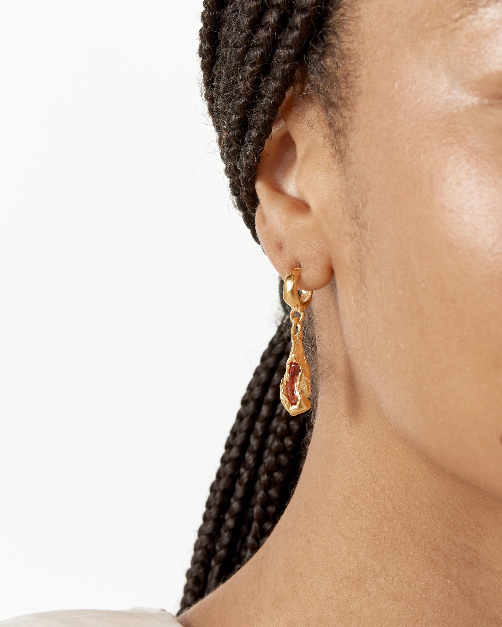 Naranja Hoop Earring