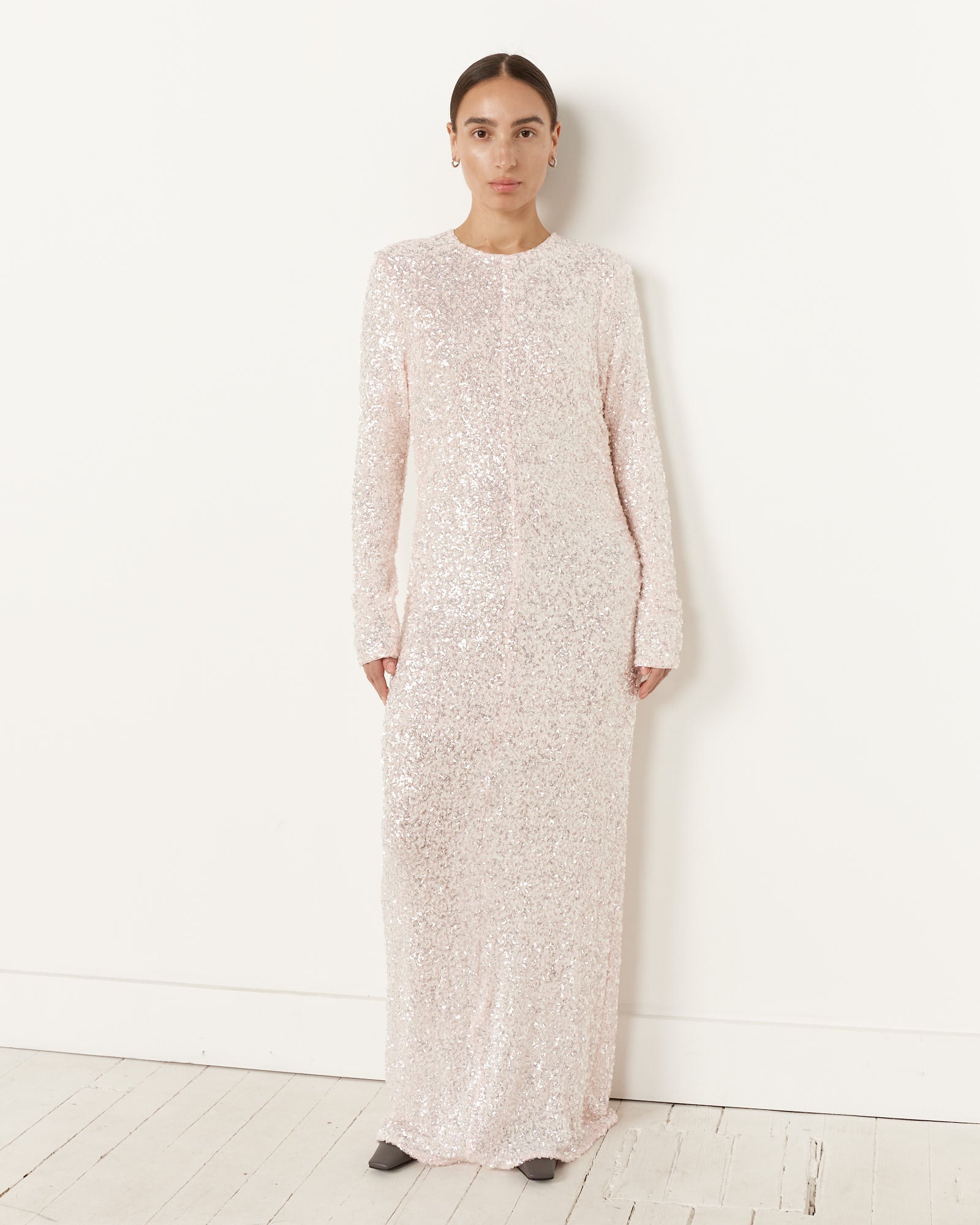 3D Sequins Maxi Dress 3D Sequins Maxi Dress