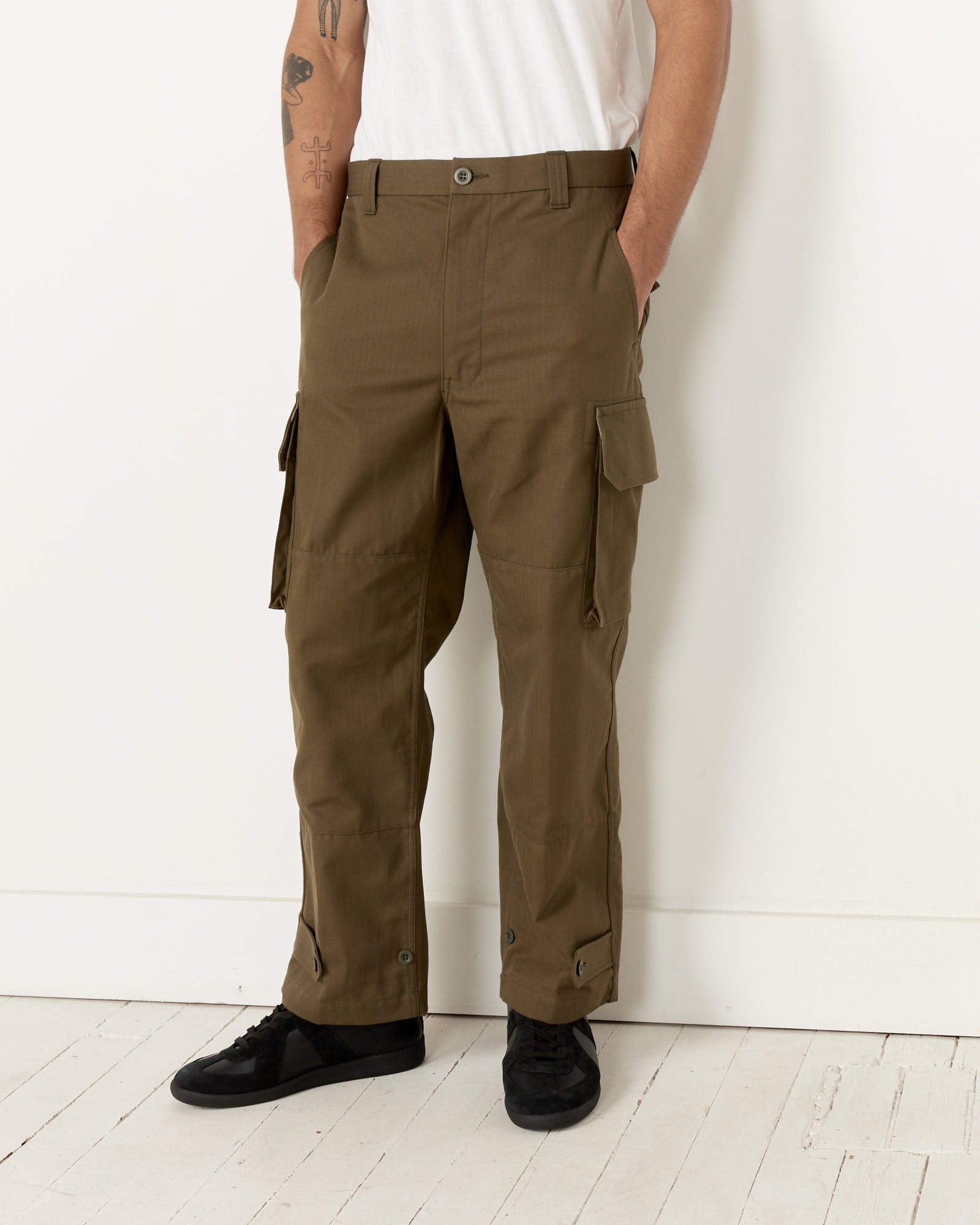 Pants in Olive