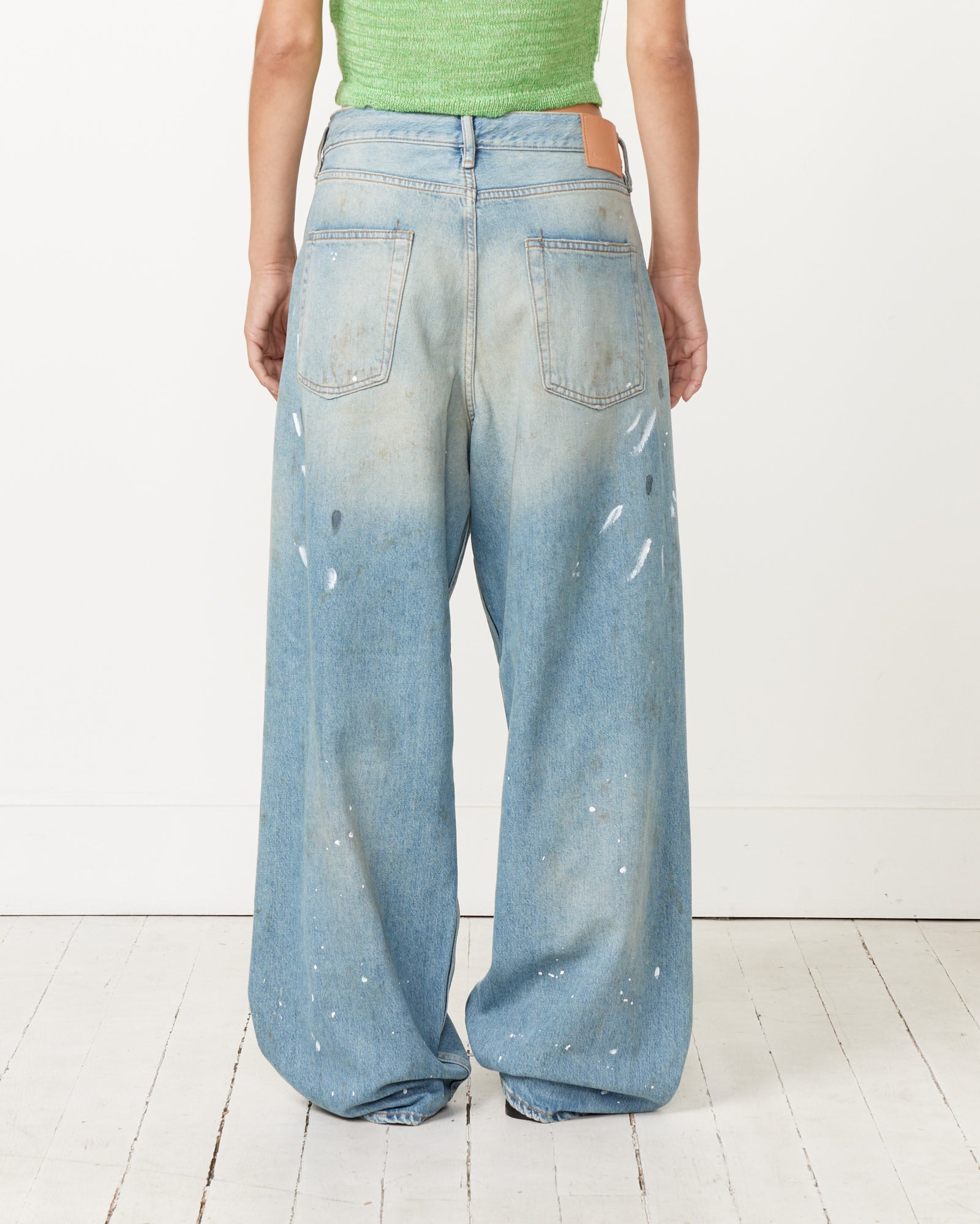 Super Baggy Fit Jeans in Light Blue