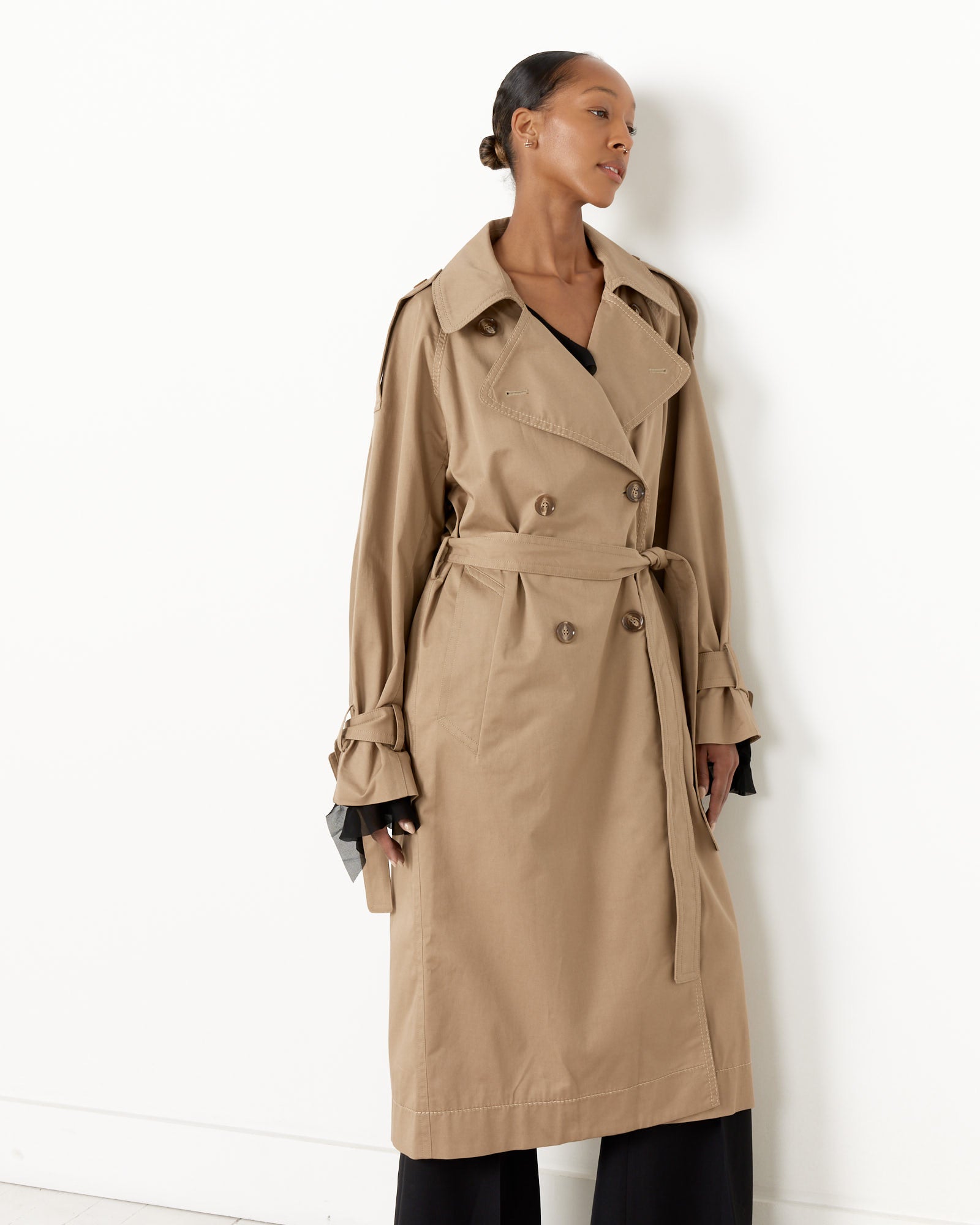 Double Breasted Trench Coat