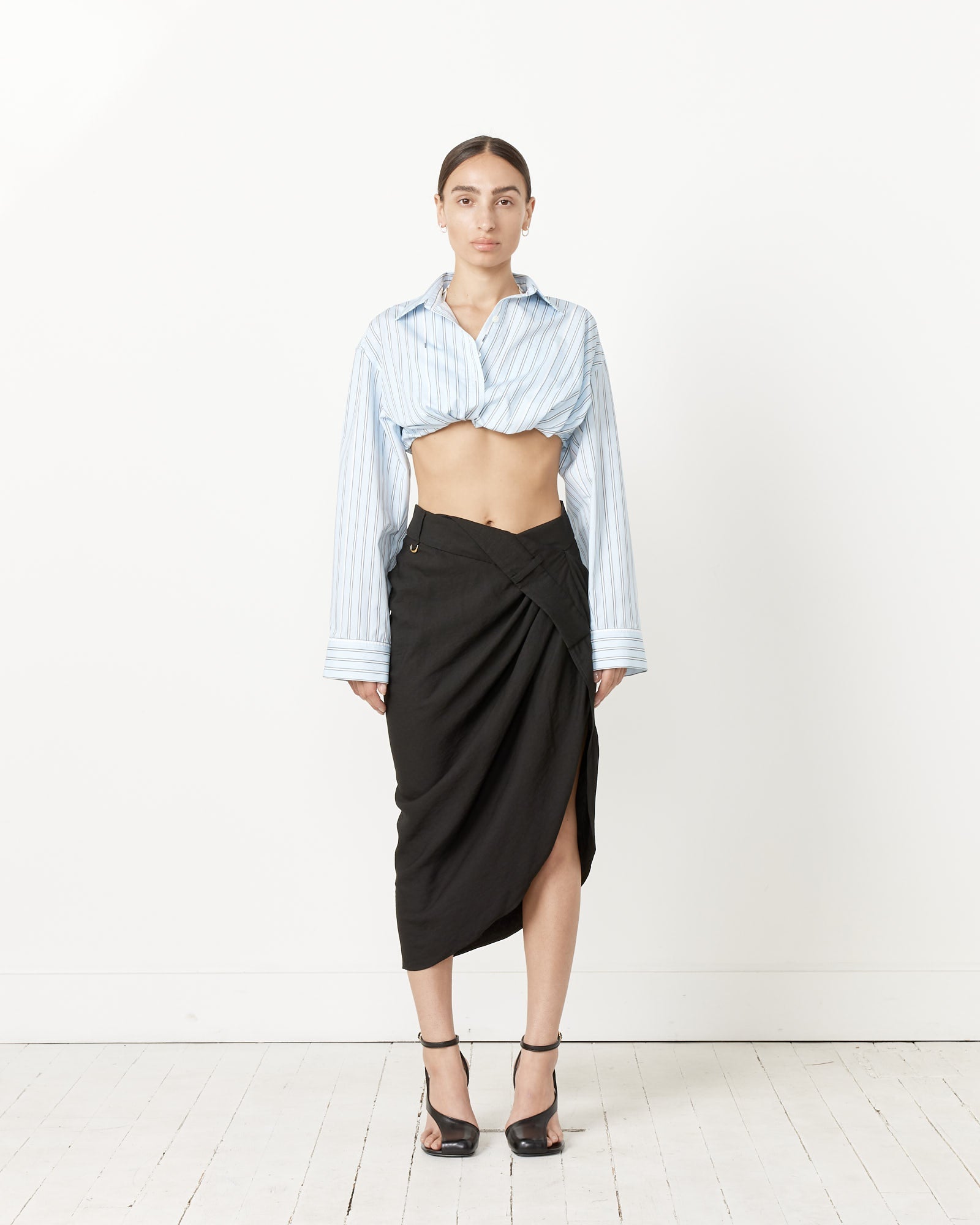 La Jupe Saudade Skirt in Black Mohawk General Store