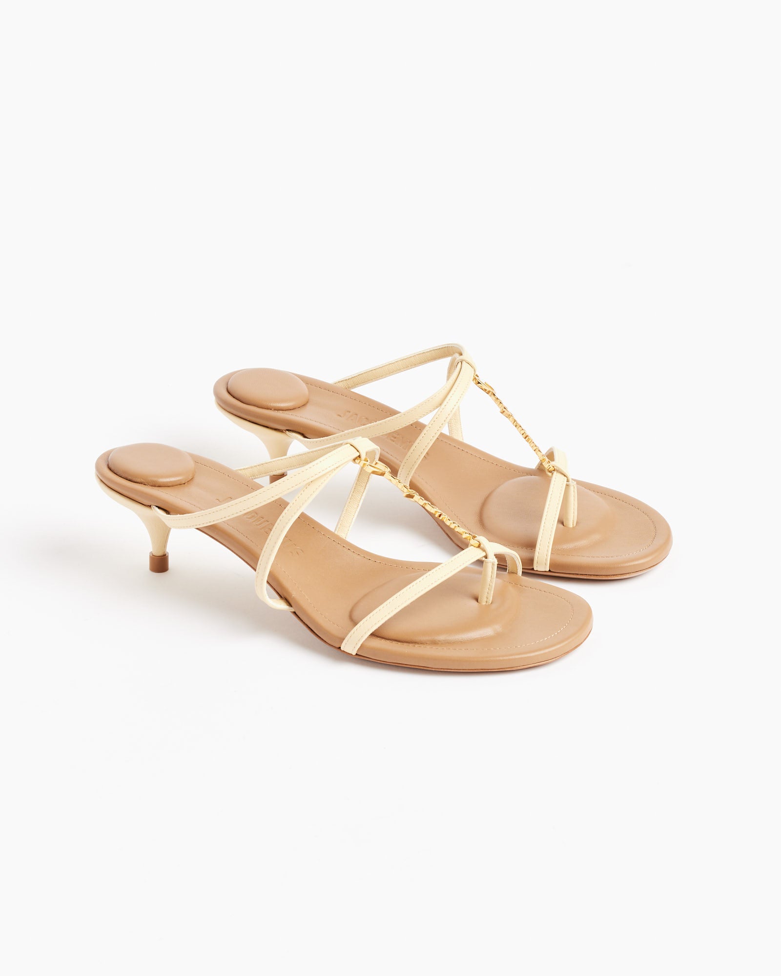 Les Sandales Pralu Basses in Ivory