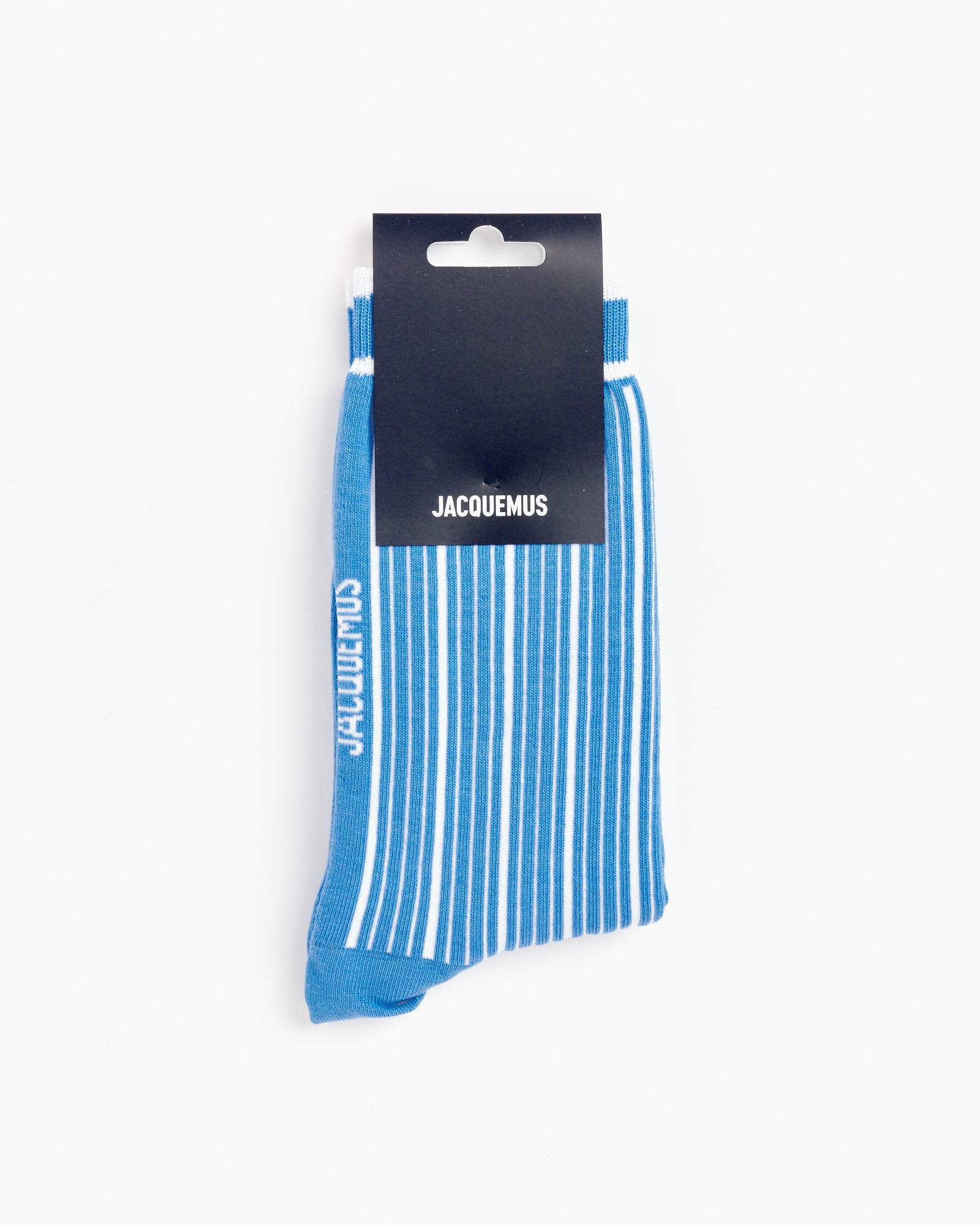 Jacquemus Les Chaussettes Pablo Socks in Blue/White