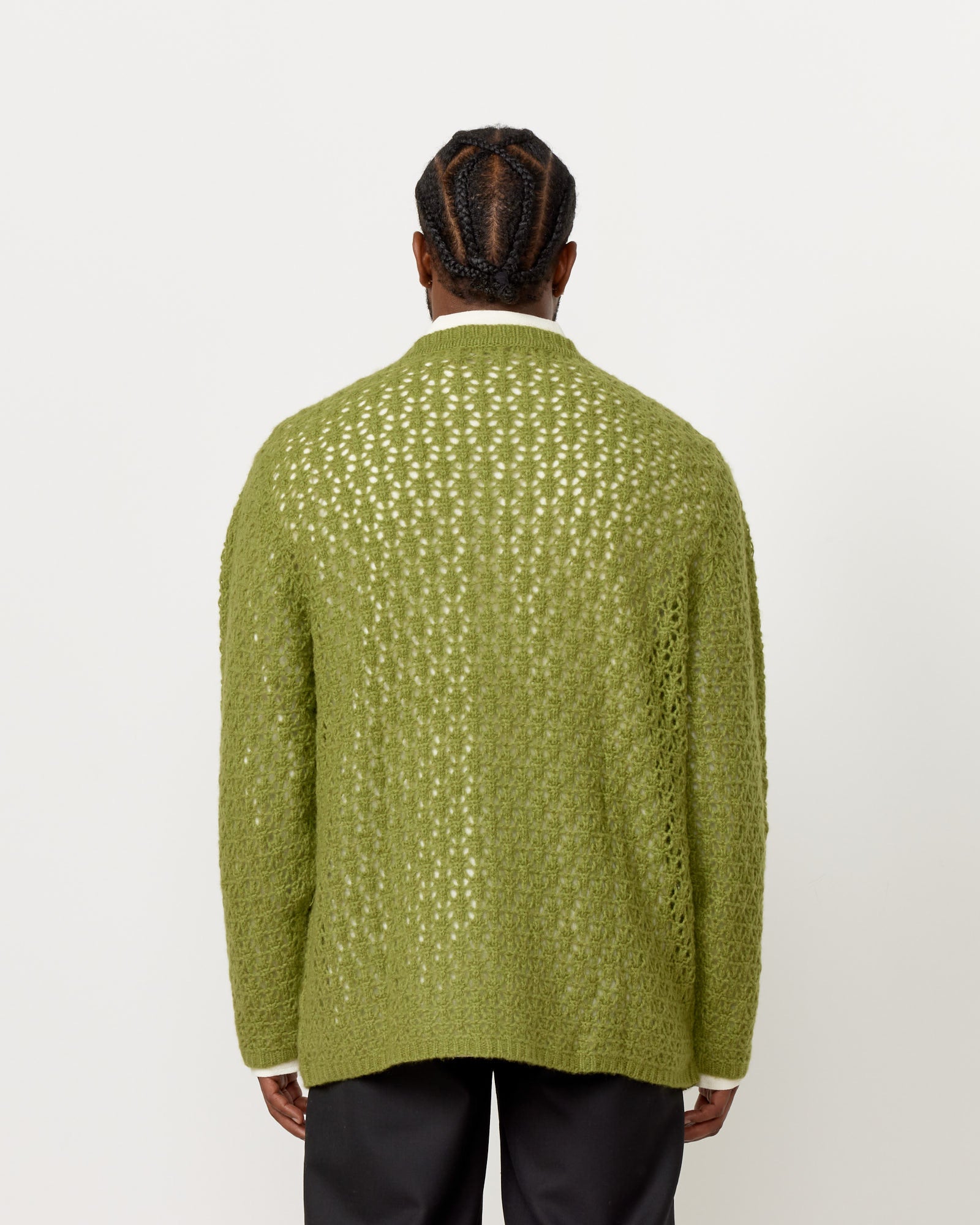 Aki Cashmere Sweater in Green