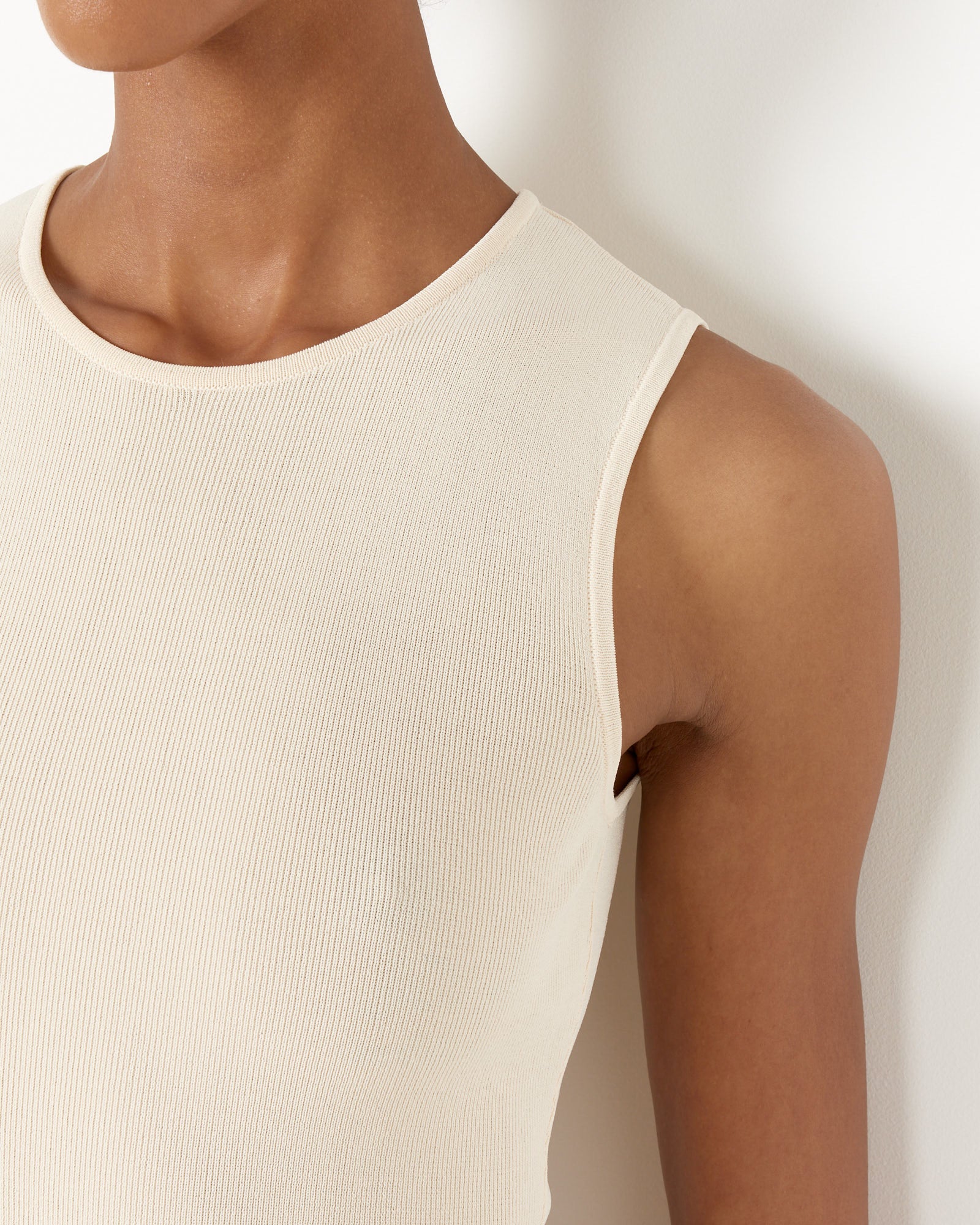Eclisse Knit Dress in Ivory